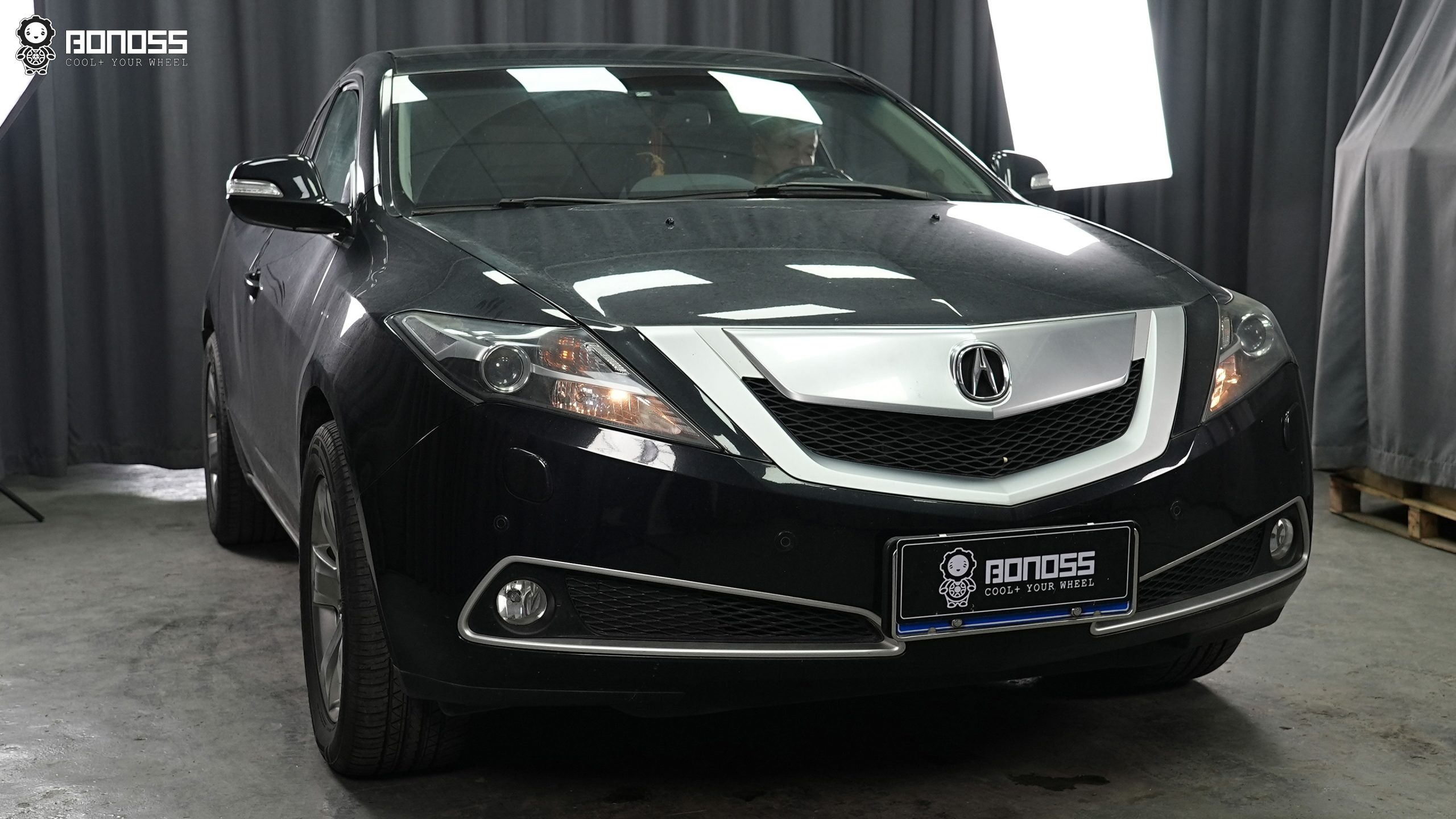 BONOSS Forged Active Cooling Wheel Spacers for 2012 Acura ZDX 20mm Front 20mm Rear (6)