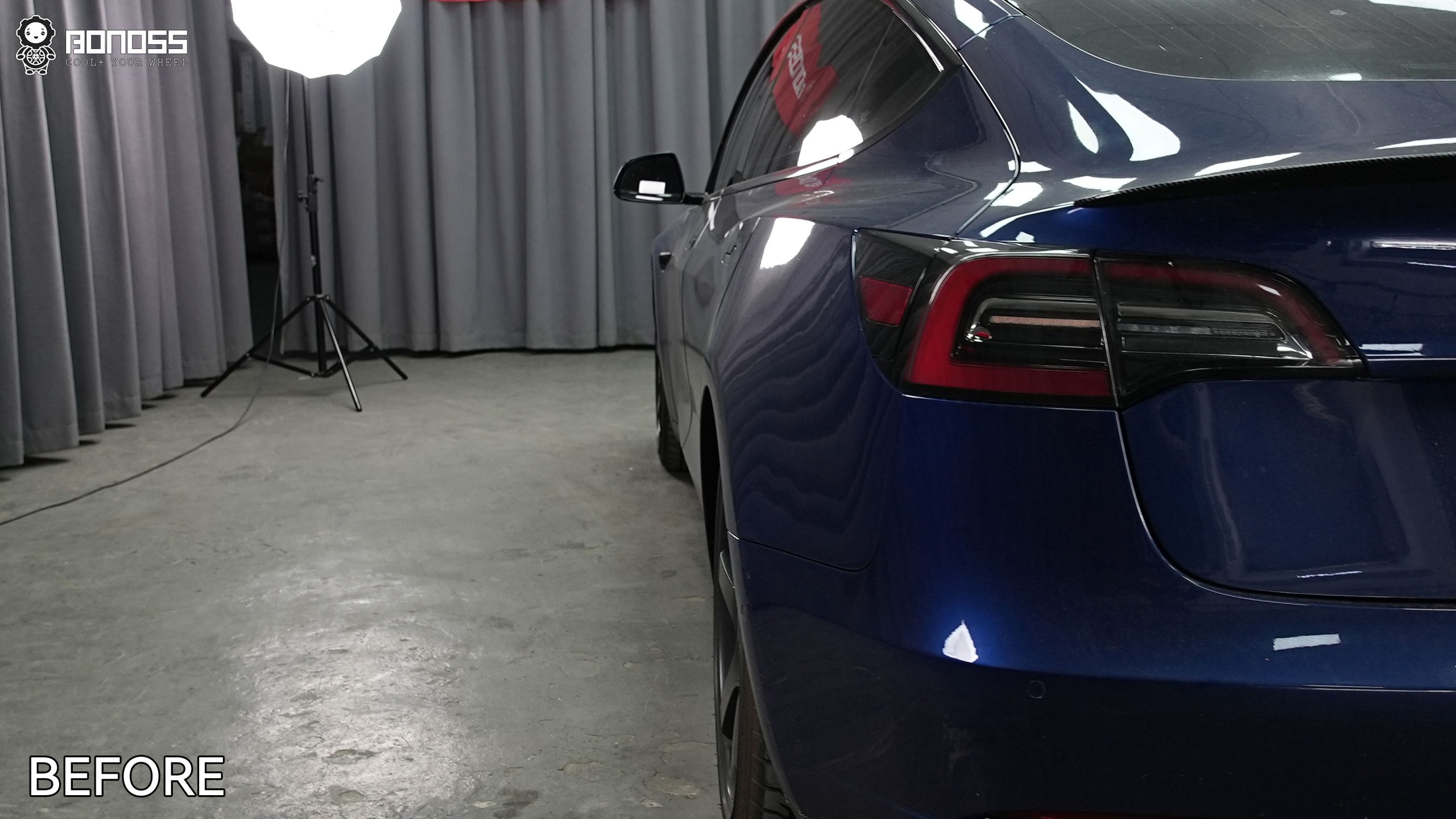 فواصل العجلات المُصنعة من BONOSS ذات التبريد النشط لتيسلا موديل 3 2019: 18 ملم للأمام / 25 ملم للخلف