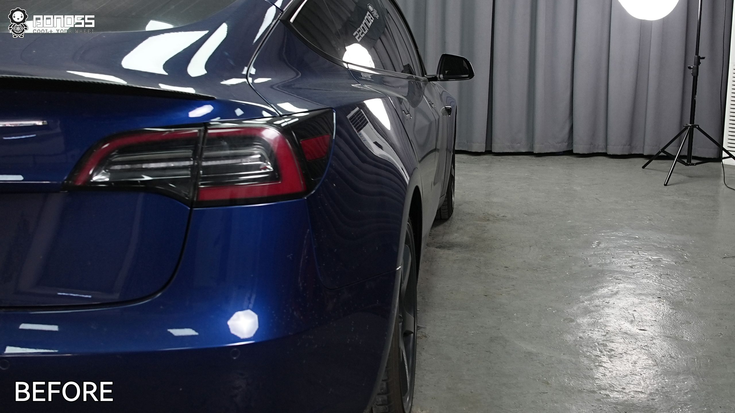 فواصل العجلات المُصنعة من BONOSS ذات التبريد النشط لتيسلا موديل 3 2019: 18 ملم للأمام / 25 ملم للخلف