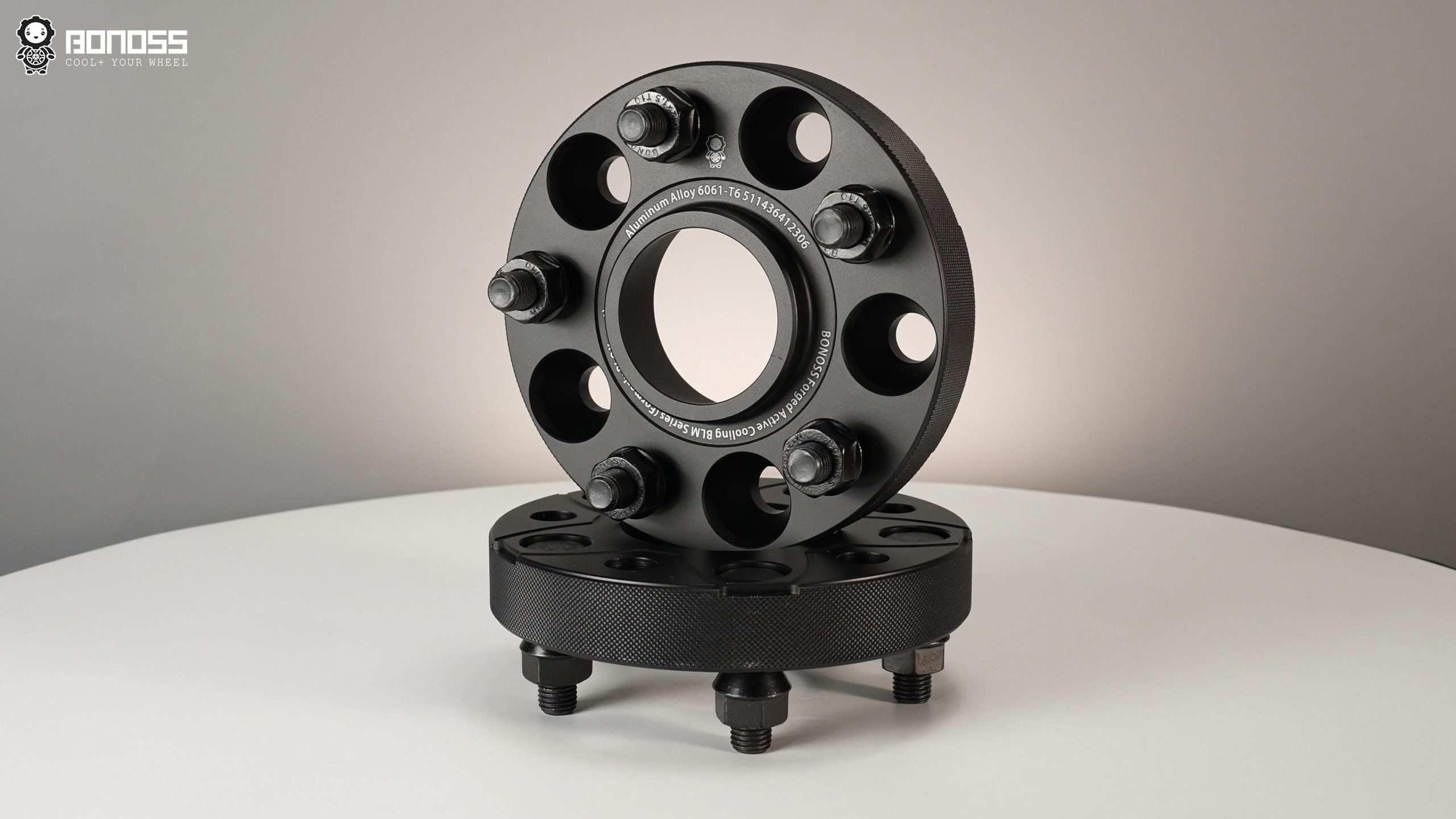 BONOSS Forged Active Cooling Wheel Spacers for 2024 Honda Odyssey 25mm Front 25mm Rear (20)