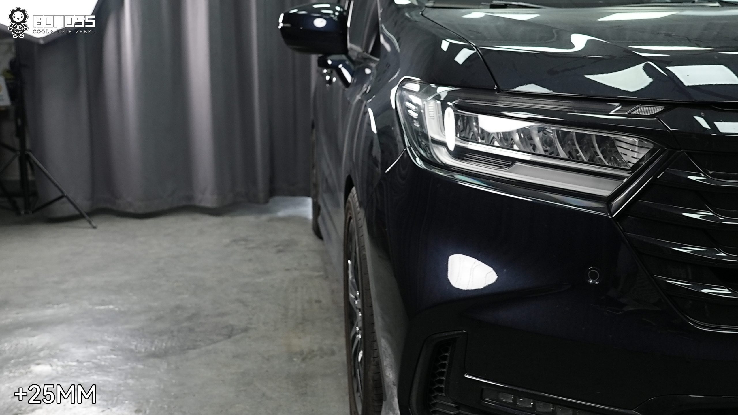 BONOSS Forged Active Cooling Wheel Spacers for 2024 Honda Odyssey 25mm Front 25mm Rear (3)