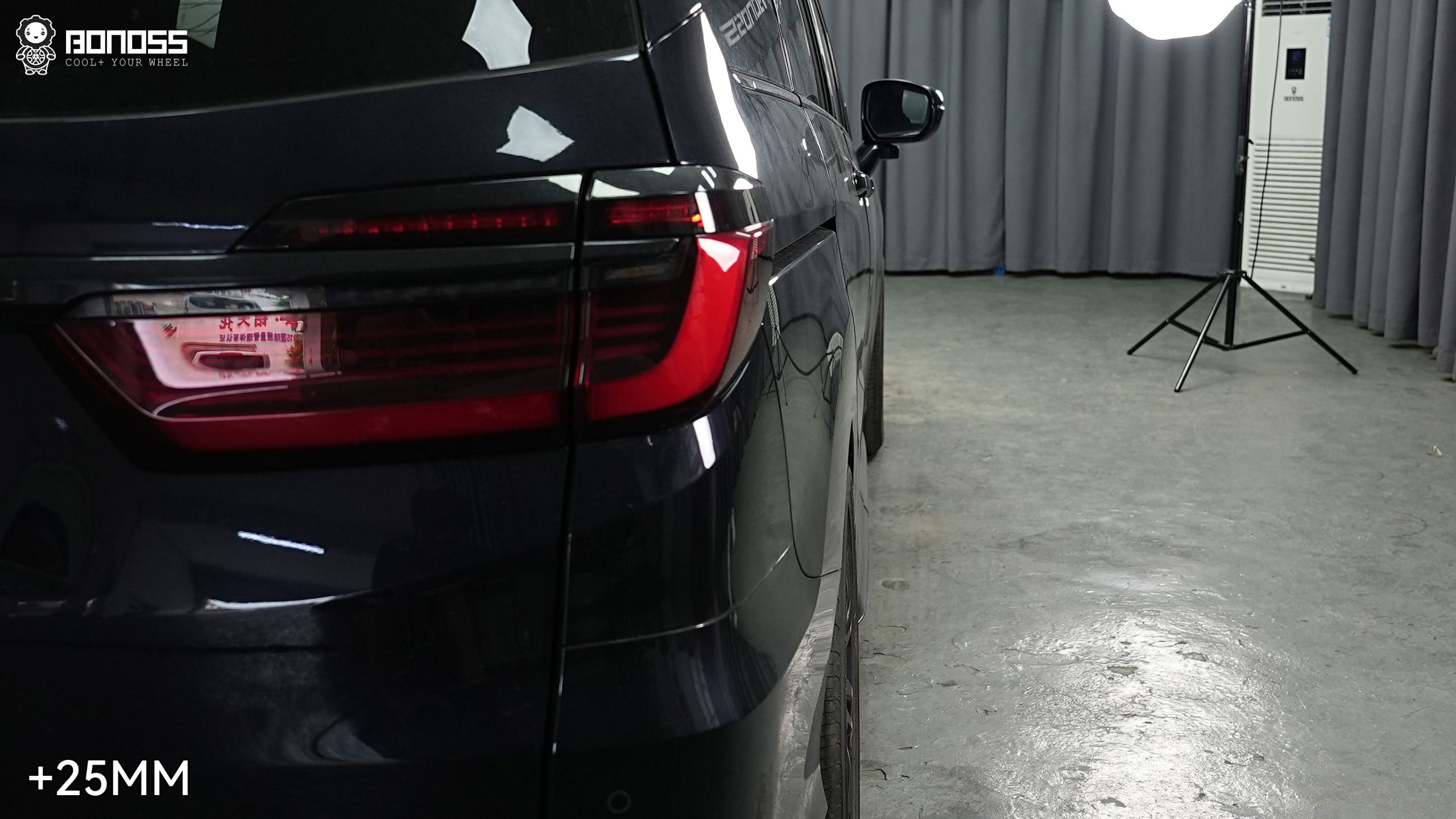 BONOSS Forged Active Cooling Wheel Spacers for 2024 Honda Odyssey 25mm Front 25mm Rear (5)