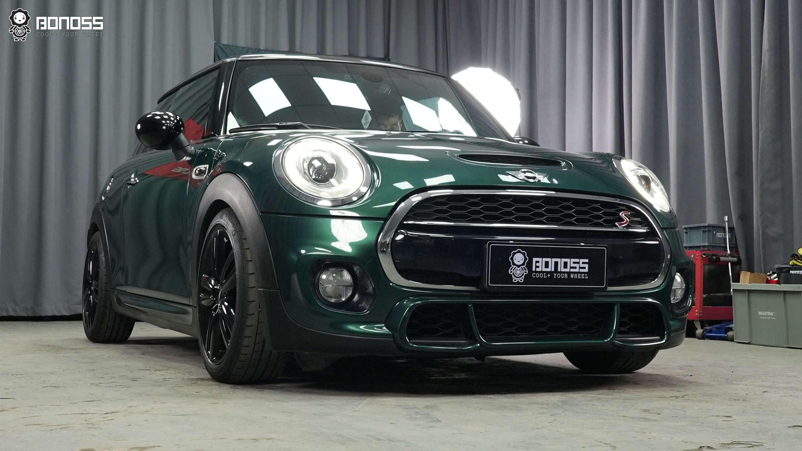 BONOSS Forged Lightweight Plus Wheel Spacers for 2016 MINI Cooper S 12mm Front 18mm Rear (1)