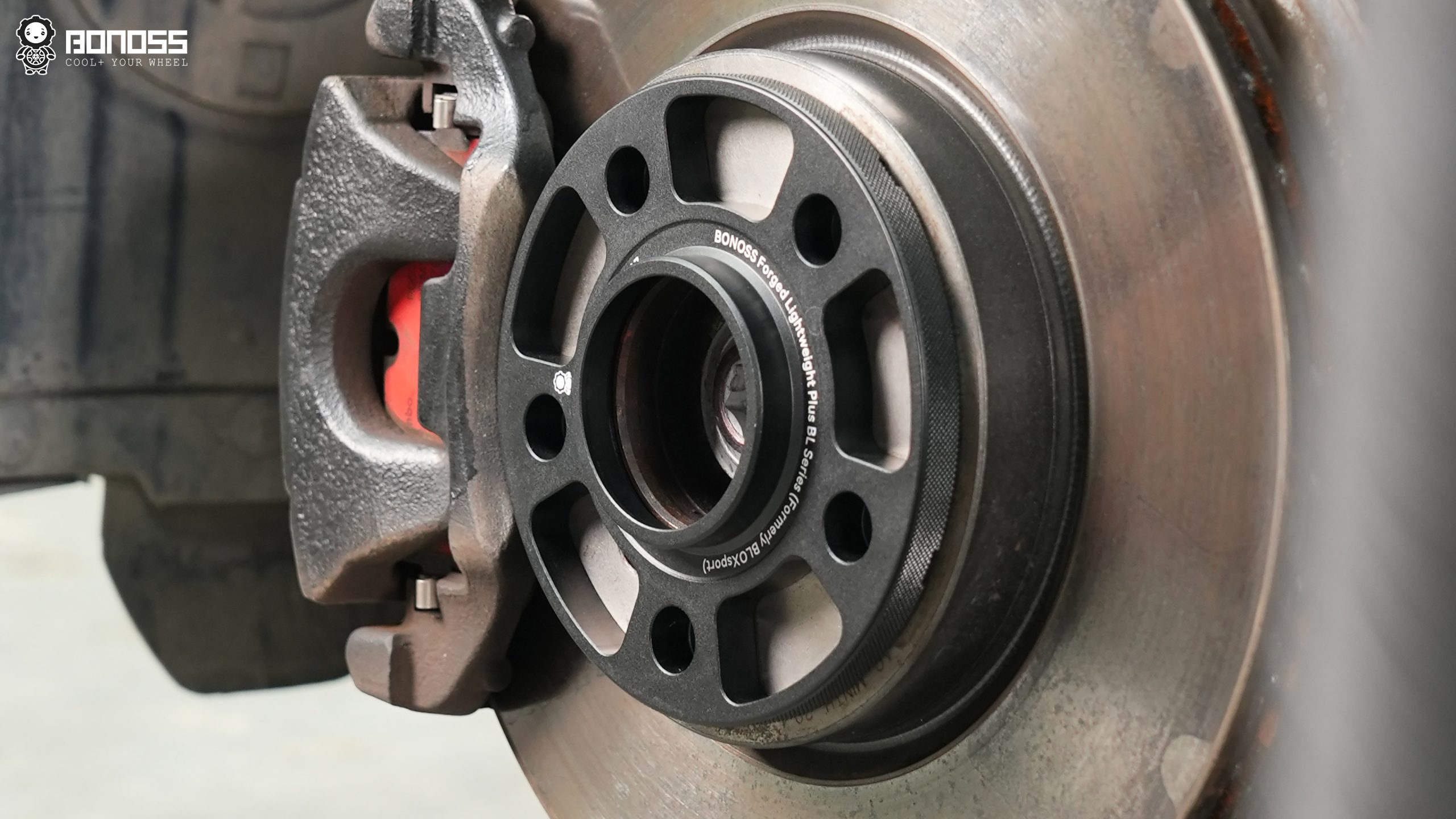 BONOSS Forged Lightweight Plus Wheel Spacers for 2016 MINI Cooper S 12mm Front 18mm Rear (12)