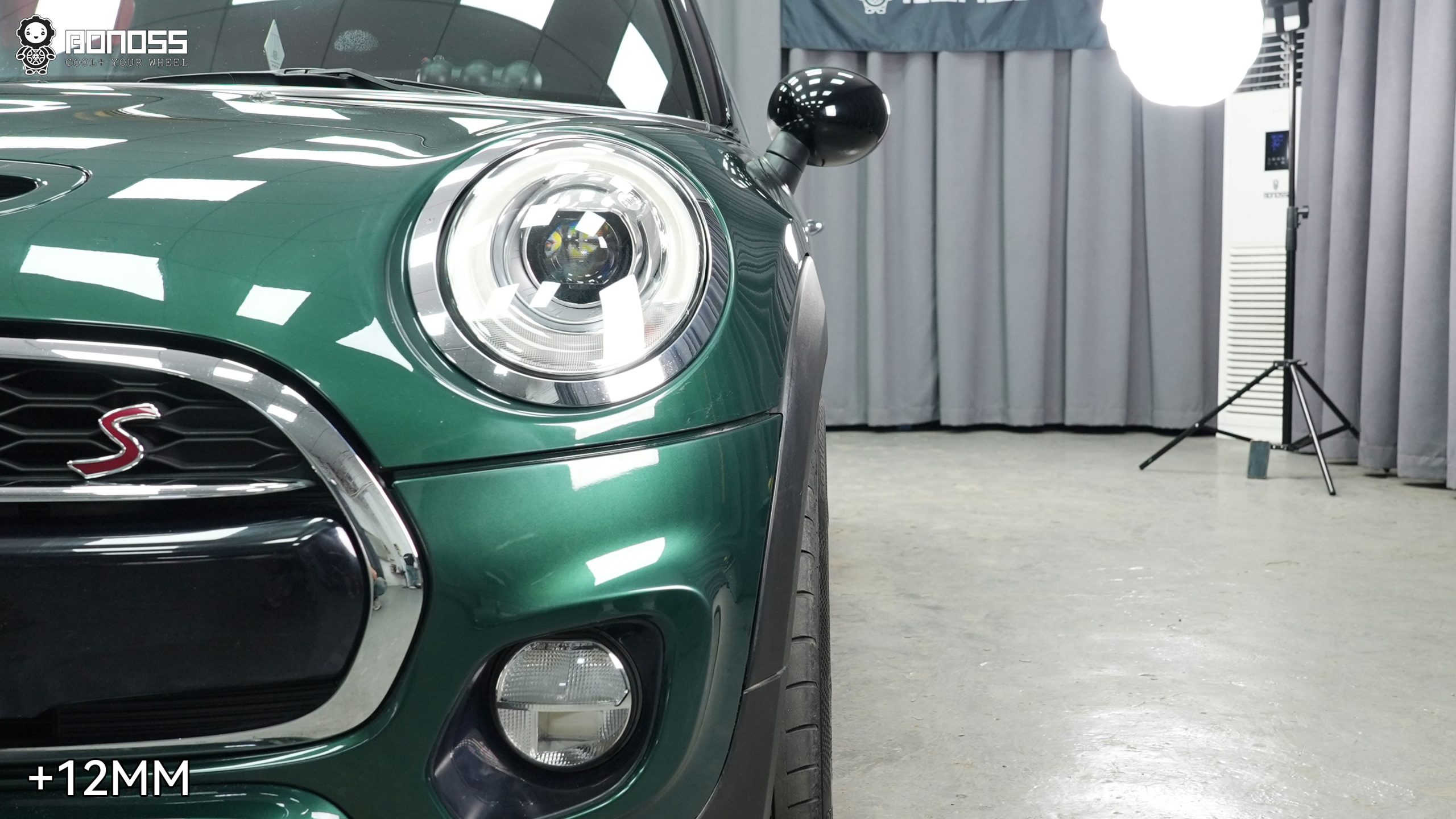 BONOSS Forged Lightweight Plus Wheel Spacers for 2016 MINI Cooper S 12mm Front 18mm Rear (2)