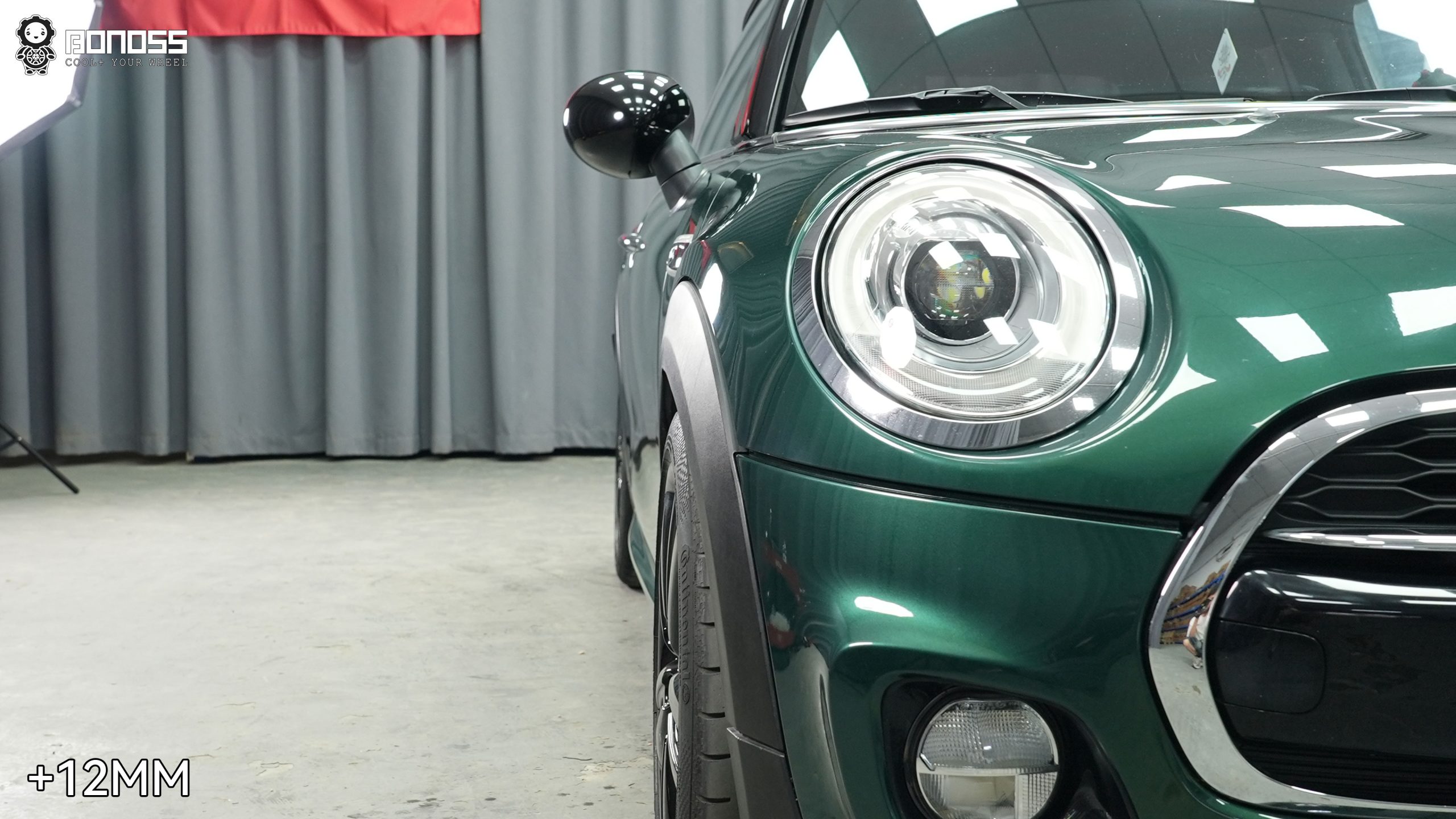 BONOSS Forged Lightweight Plus Wheel Spacers for 2016 MINI Cooper S 12mm Front 18mm Rear (3)