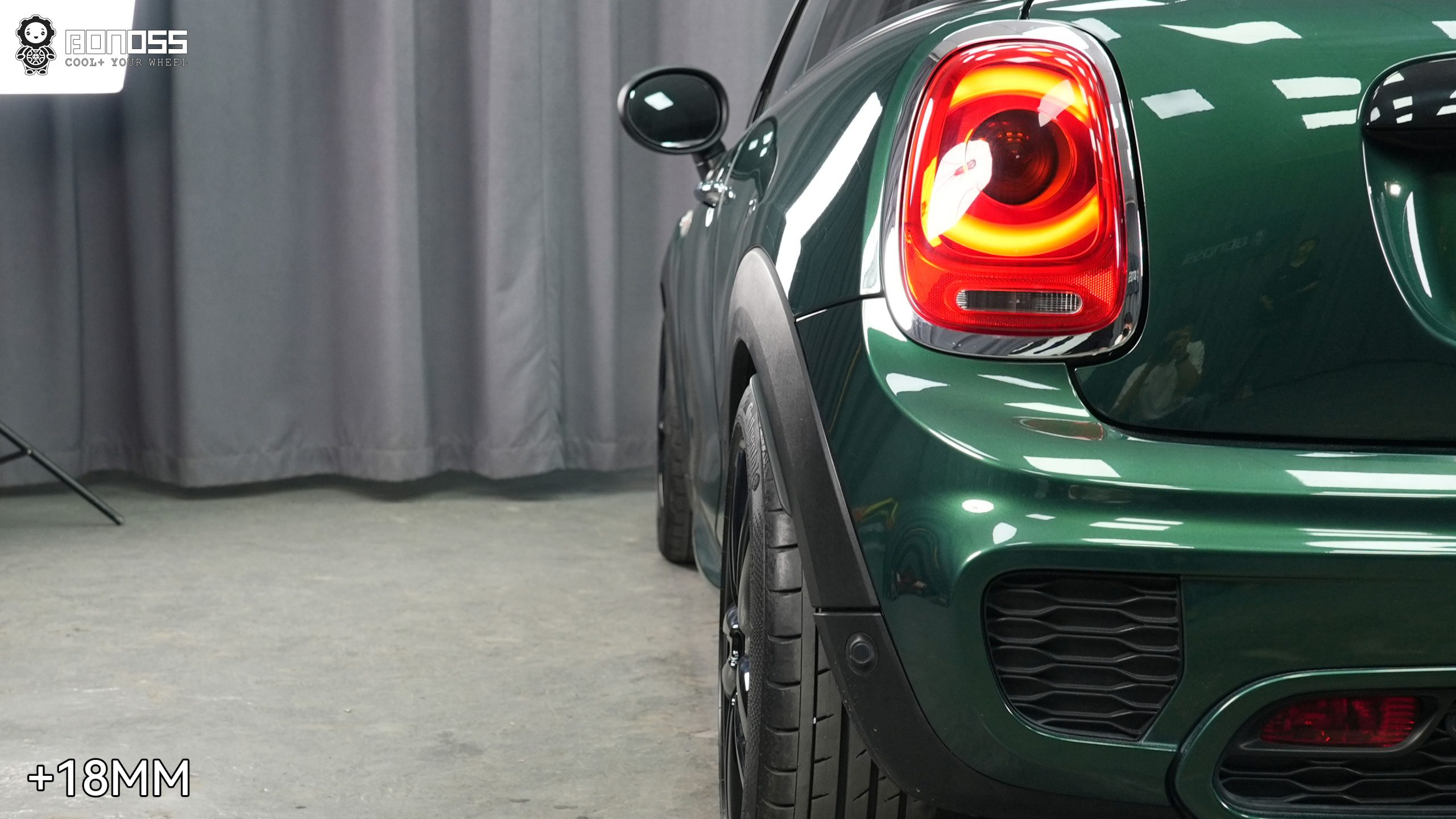 BONOSS Forged Lightweight Plus Wheel Spacers for 2016 MINI Cooper S 12mm Front 18mm Rear (4)