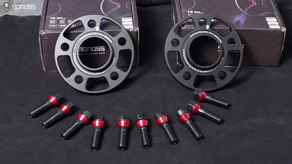 Upgrade Your Ride with 10mm Wheel Spacers A Practical Guide BONOSS Forged Lightweight Plus Adapters Hubcentric Spacers Before and After (3)