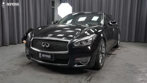 BONOSS Forged Active Cooling Wheel Spacers for 2017 Infiniti QX70 25mm Front 25mm Rear (1)