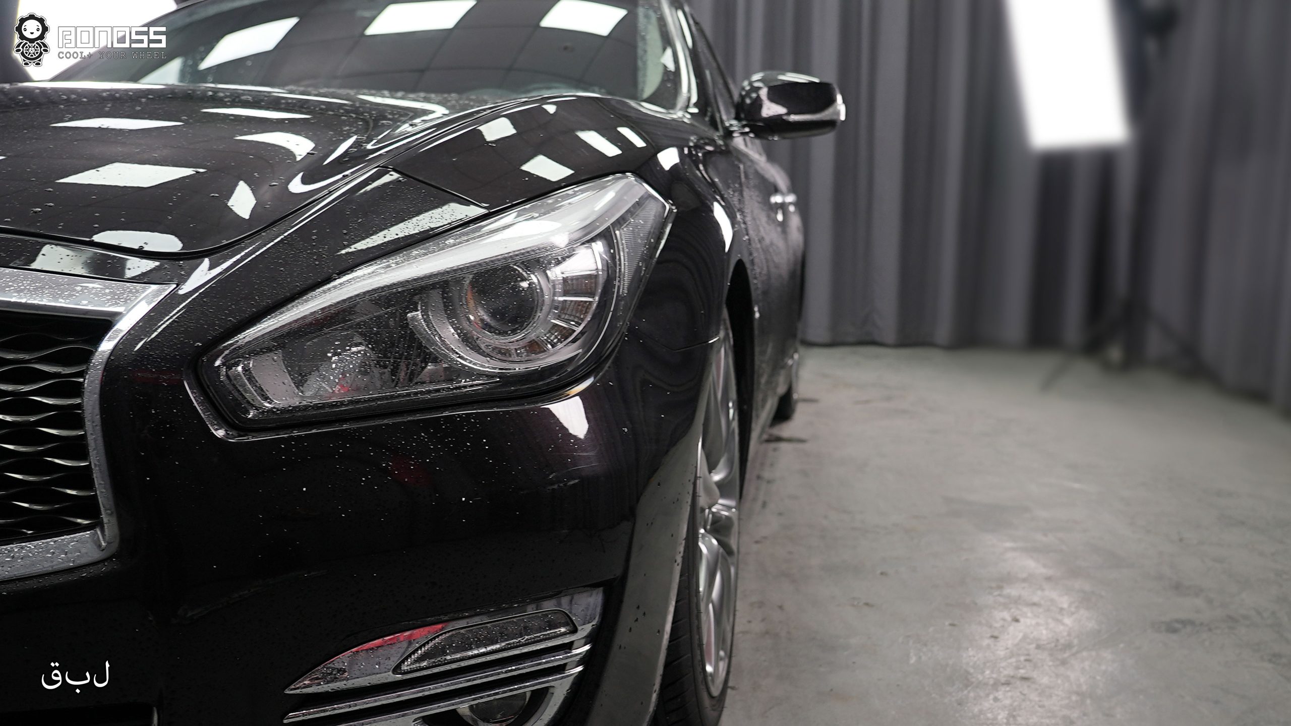 BONOSS Forged Active Cooling Wheel Spacers for 2017 Infiniti QX70 25mm Front 25mm Rear (7)