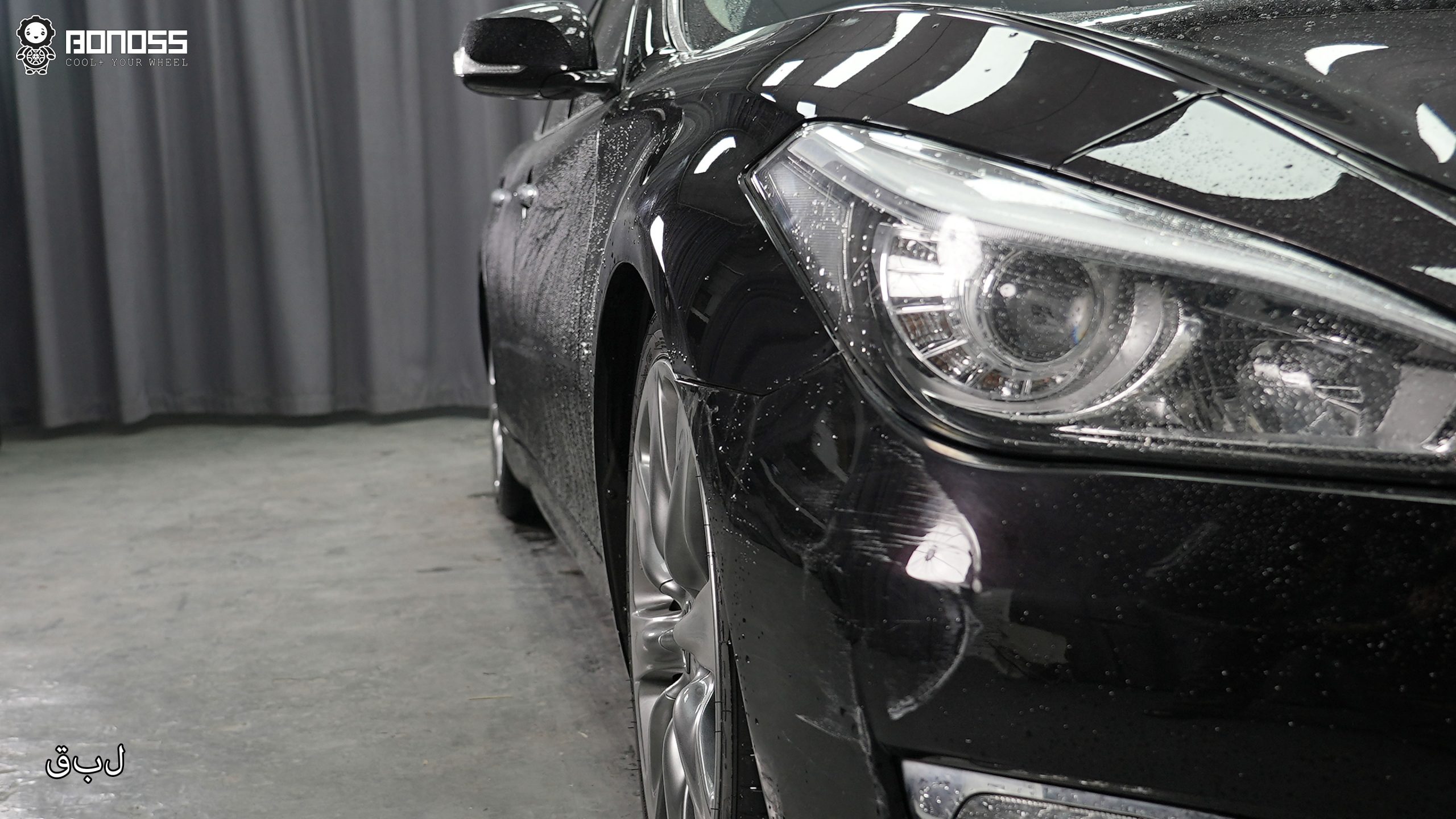 BONOSS Forged Active Cooling Wheel Spacers for 2017 Infiniti QX70 25mm Front 25mm Rear (8)