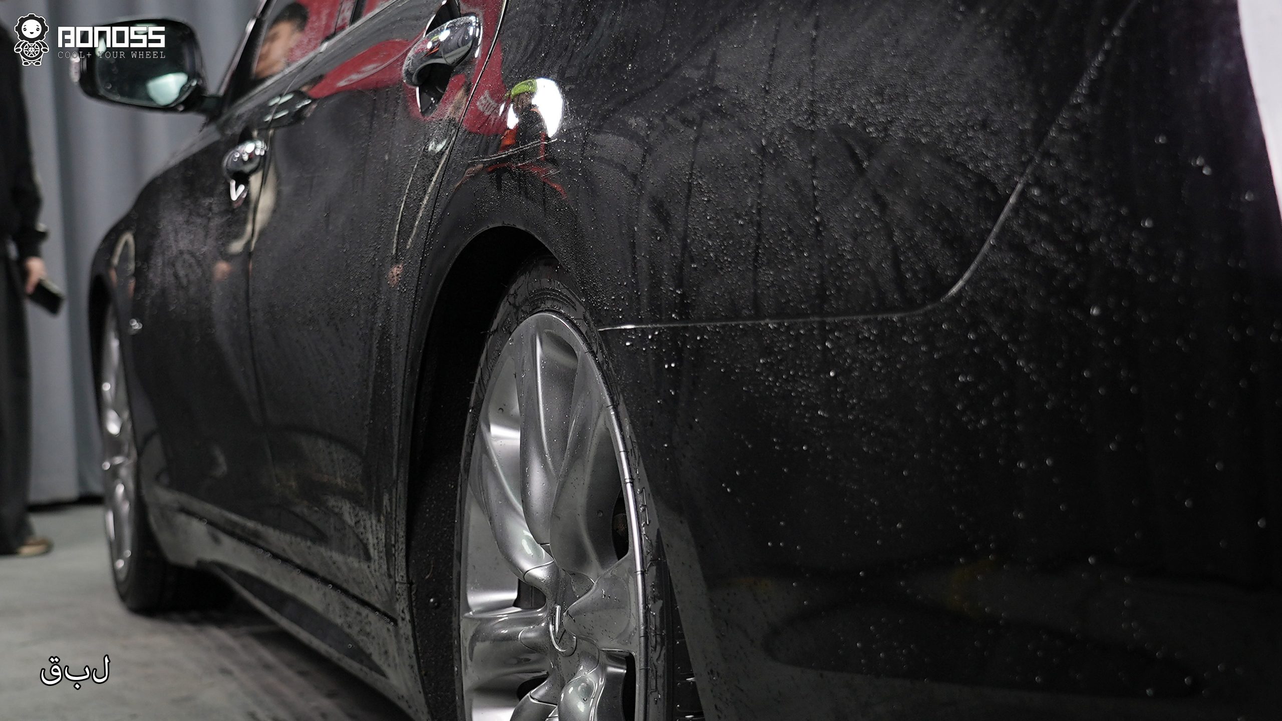 BONOSS Forged Active Cooling Wheel Spacers for 2017 Infiniti QX70 25mm Front 25mm Rear (9)