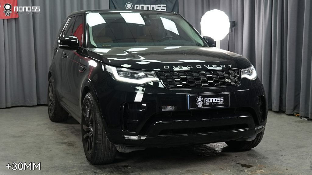 BONOSS Forged Active Cooling Wheel Spacers for 2017 Land Rover Discovery 5 30mm Front 30mm Rear (6)