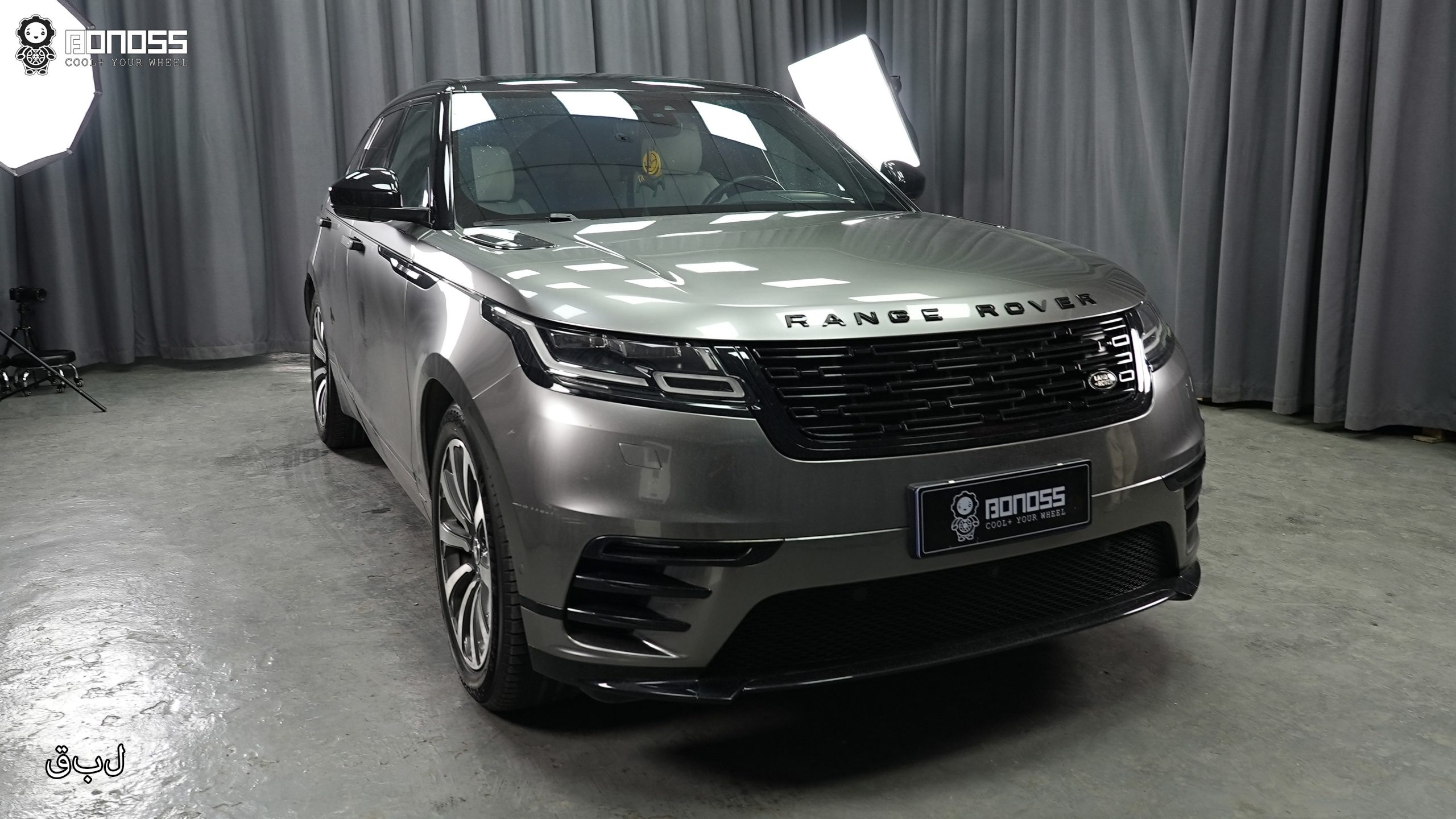 BONOSS Forged Active Cooling Wheel Spacers for 2017 Land Rover Range Rover Velar 25mm Front 30mm Rear (6)