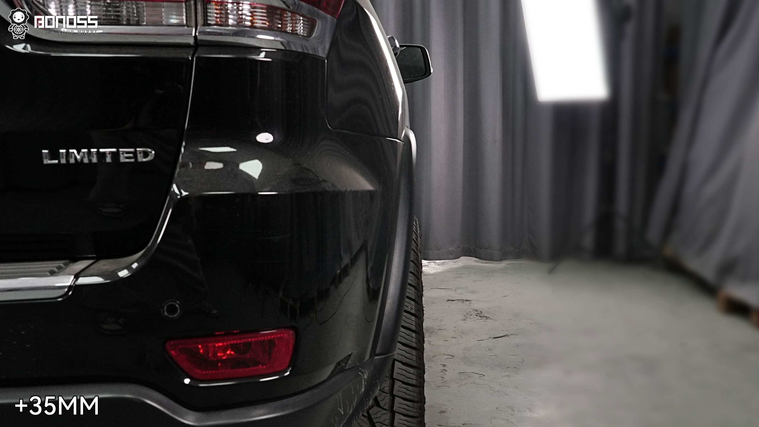 BONOSS Forged Active Cooling Wheel Spacers for 2020 Jeep Grand Cherokee 25mm Front 35mm Rear (10)