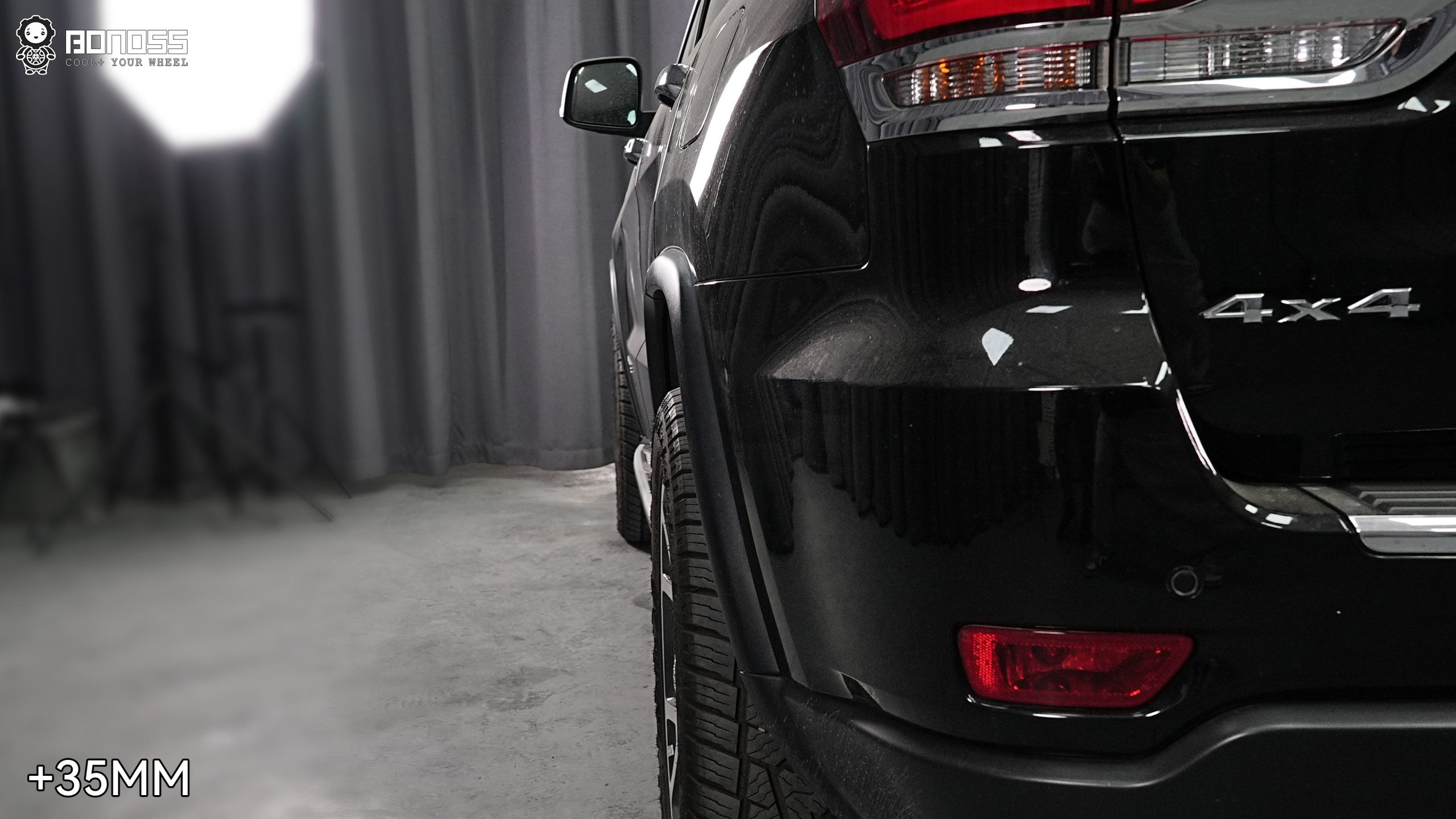 BONOSS Forged Active Cooling Wheel Spacers for 2020 Jeep Grand Cherokee 25mm Front 35mm Rear (9)