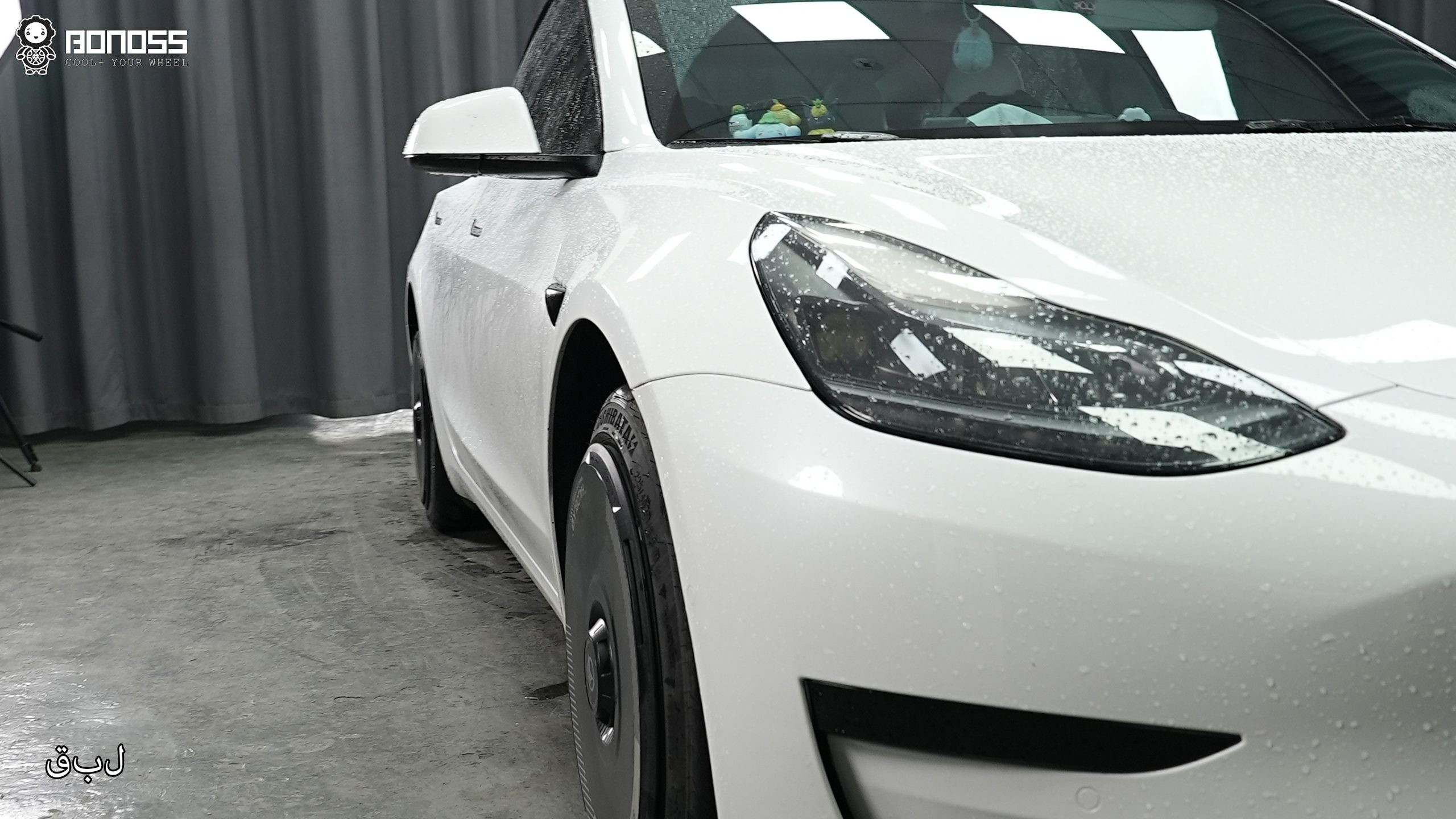 BONOSS Forged Active Cooling Wheel Spacers for 2021 Tesla Model 3 15mm Front 25mm Rear (9)