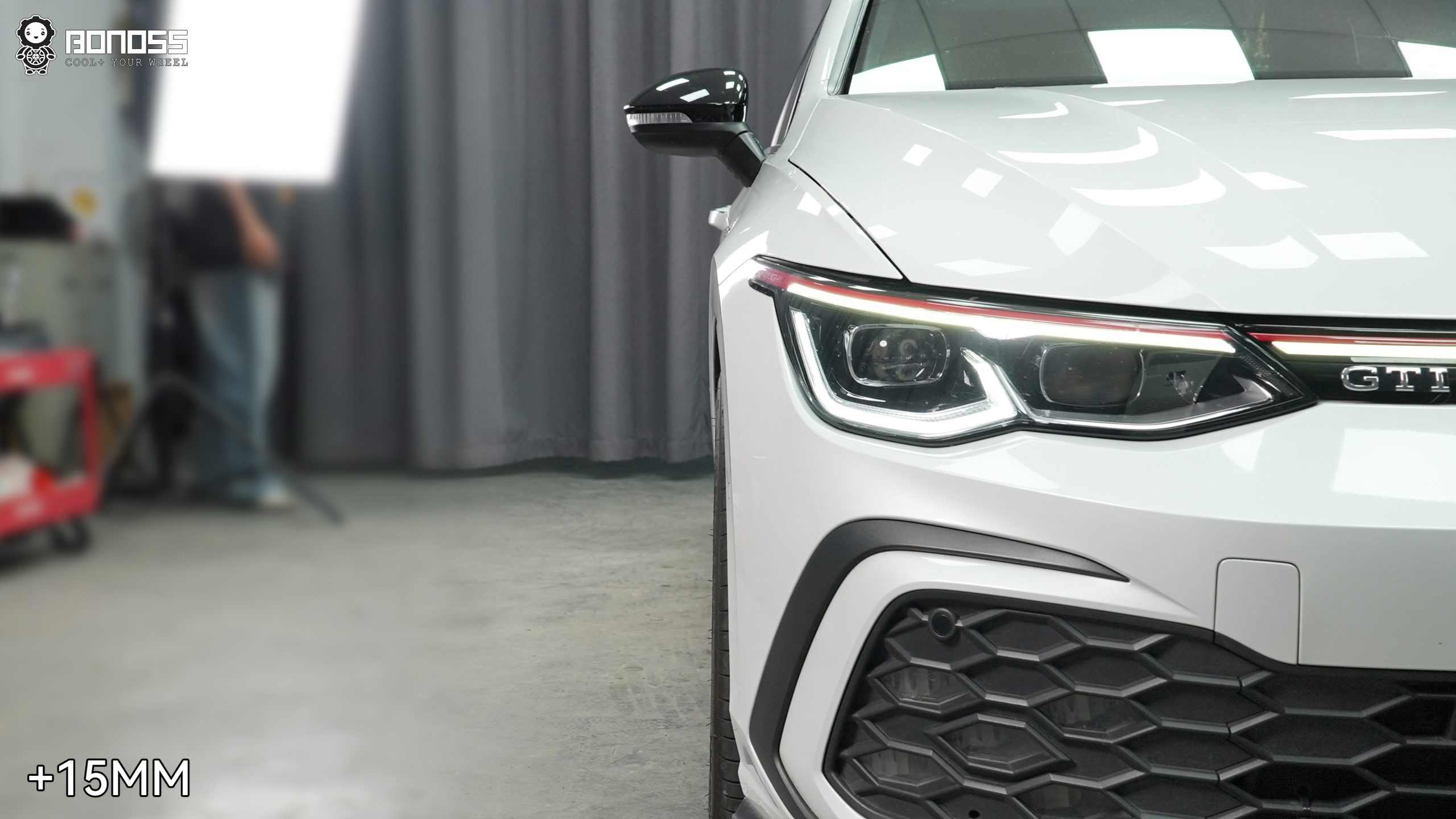 BONOSS Forged Active Cooling Wheel Spacers for 2021 Volkswagen Golf GTI 15mm Front 20mm Rear (3)