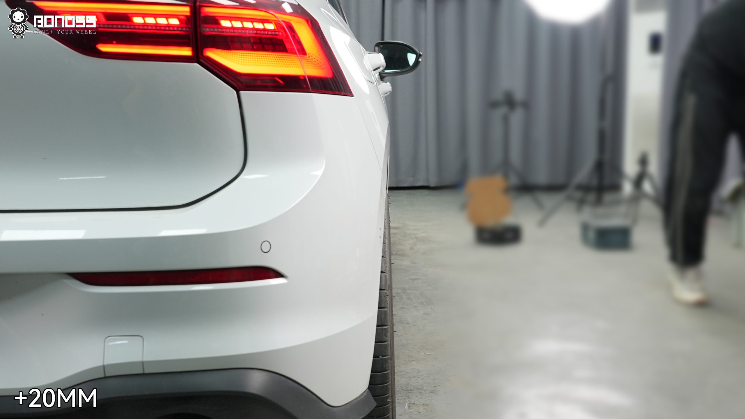 BONOSS Forged Active Cooling Wheel Spacers for 2021 Volkswagen Golf GTI 15mm Front 20mm Rear (5)