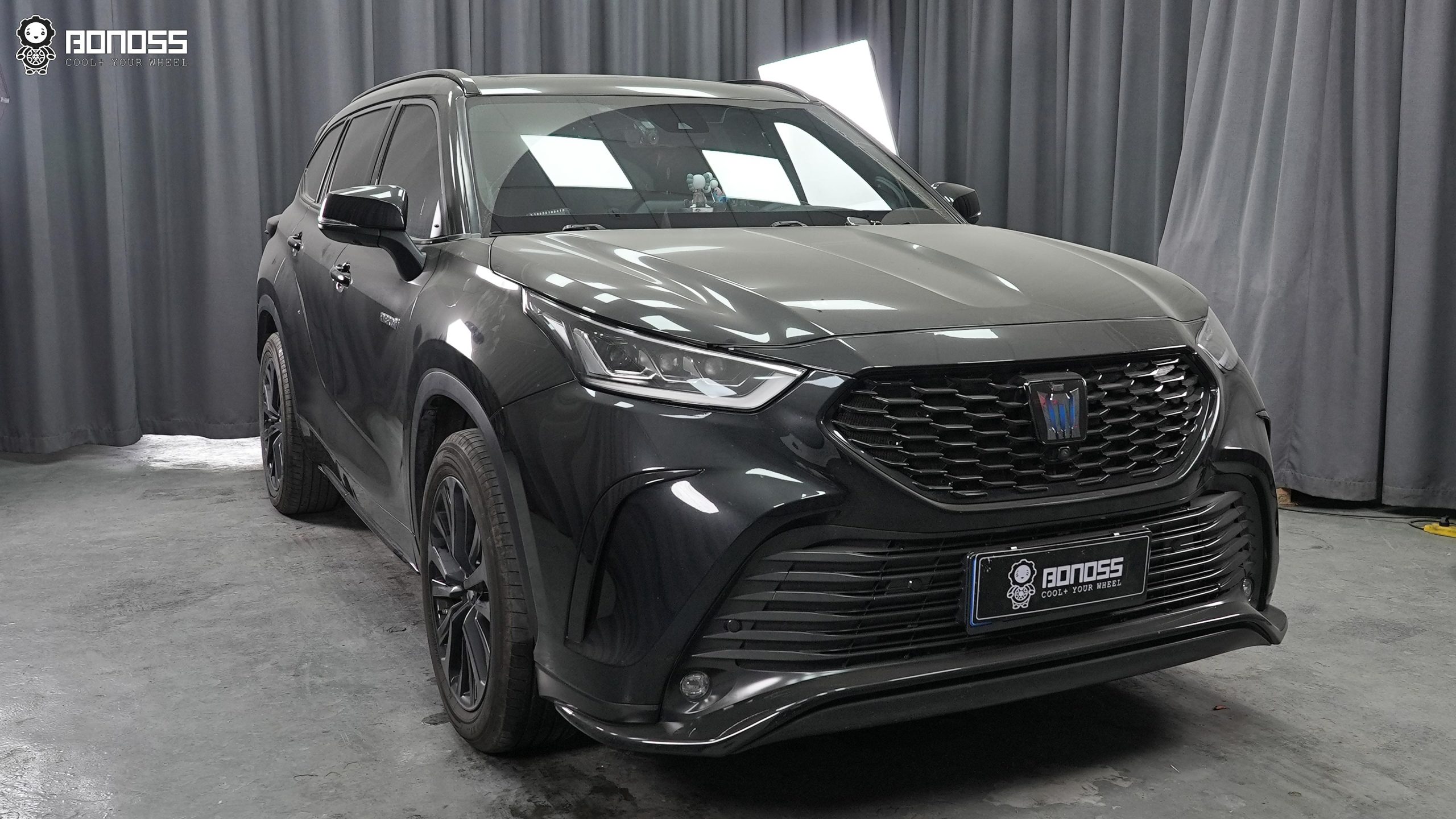 BONOSS Forged Active Cooling Wheel Spacers for 2022 Toyota Kluger 20mm Front 25mm Rear (1)