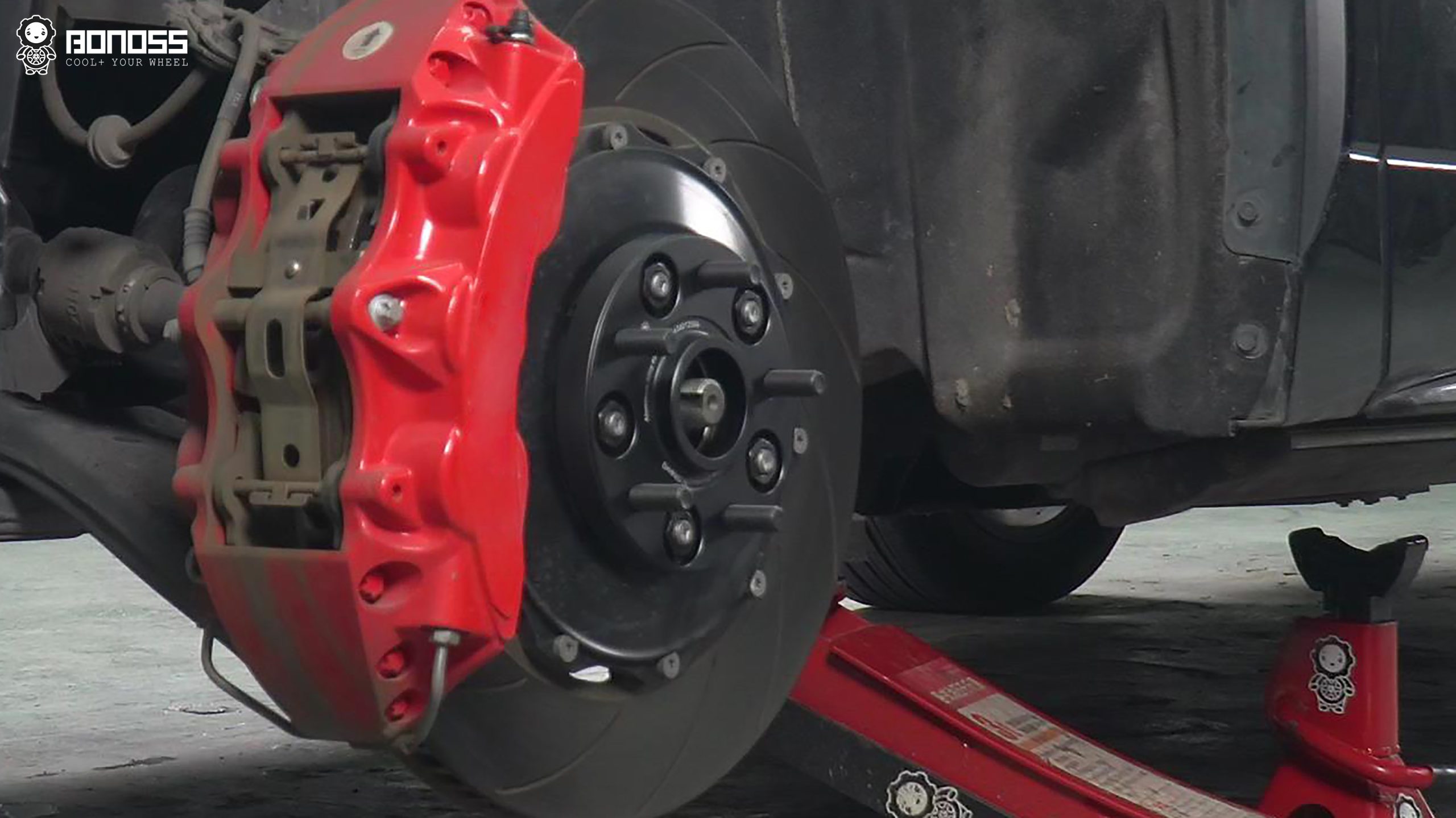 BONOSS Forged Active Cooling Wheel Spacers for 2022 Toyota Kluger 20mm Front 25mm Rear (11)