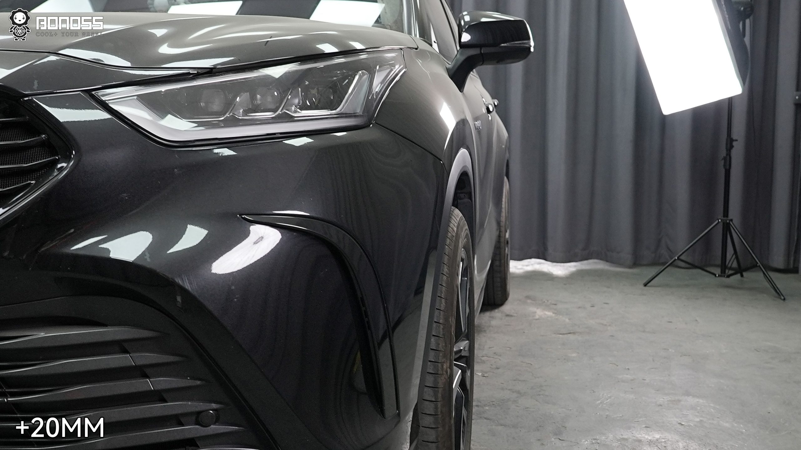 BONOSS Forged Active Cooling Wheel Spacers for 2022 Toyota Kluger 20mm Front 25mm Rear (3)