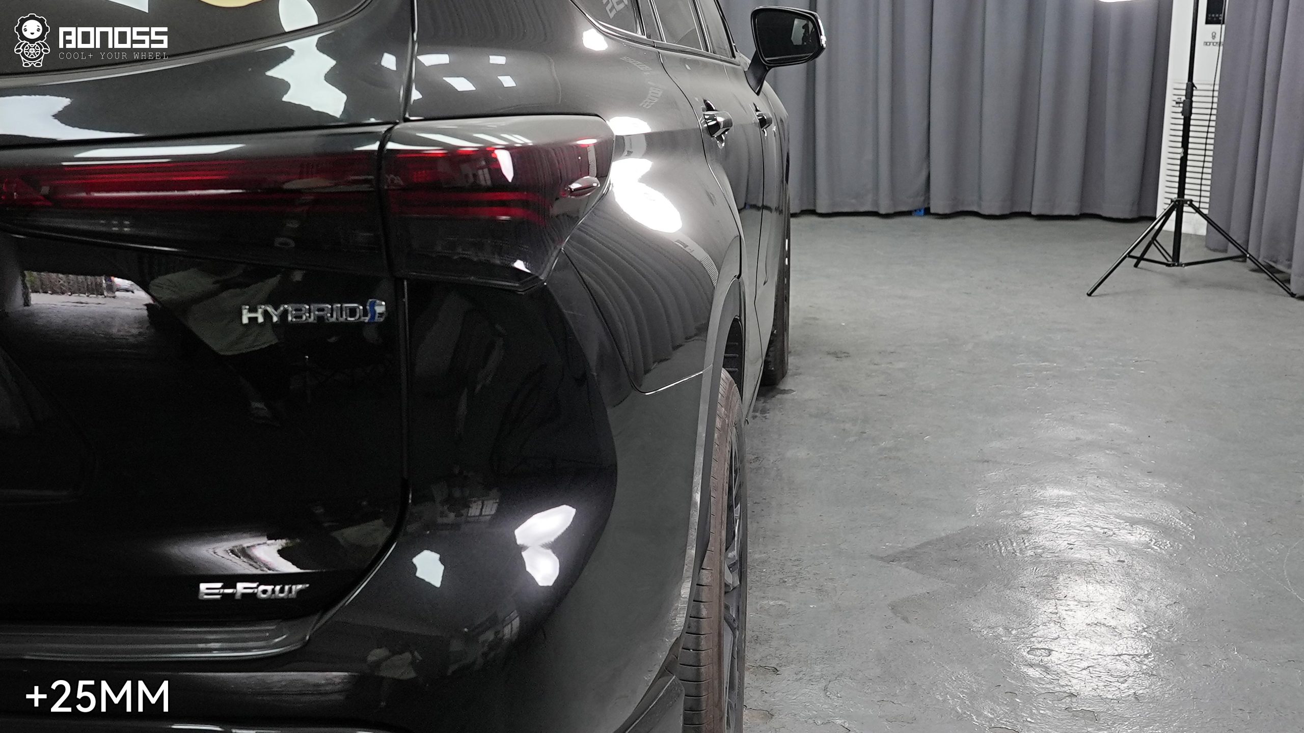 BONOSS Forged Active Cooling Wheel Spacers for 2022 Toyota Kluger 20mm Front 25mm Rear (5)