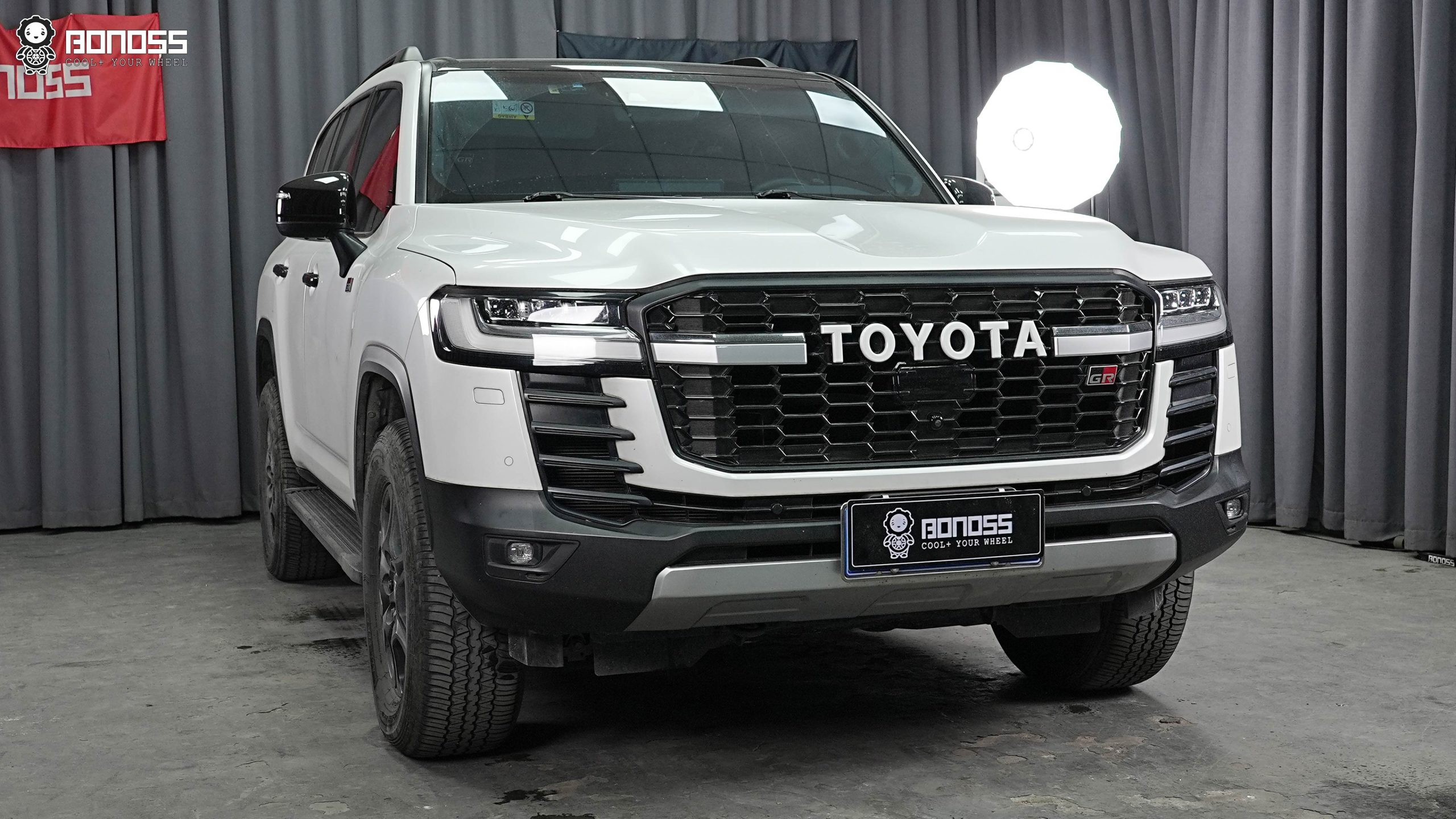 BONOSS Forged Active Cooling Wheel Spacers for 2022 Toyota Land Cruiser 300 Series 25mm Front 30mm Rear (3)