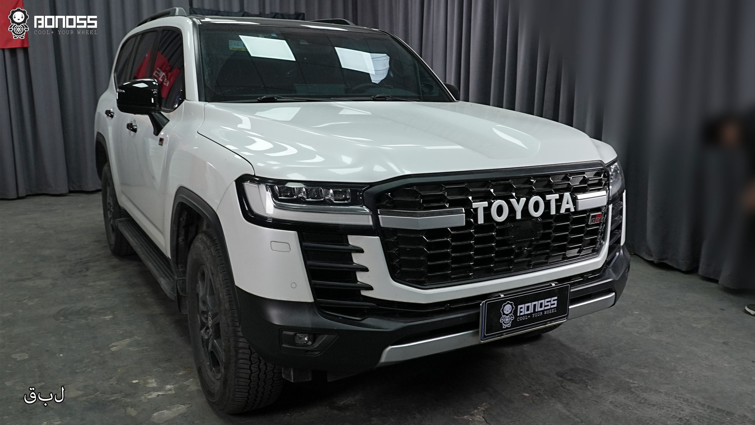 BONOSS Forged Active Cooling Wheel Spacers for 2022 Toyota Land Cruiser 300 Series 25mm Front 30mm Rear (8)