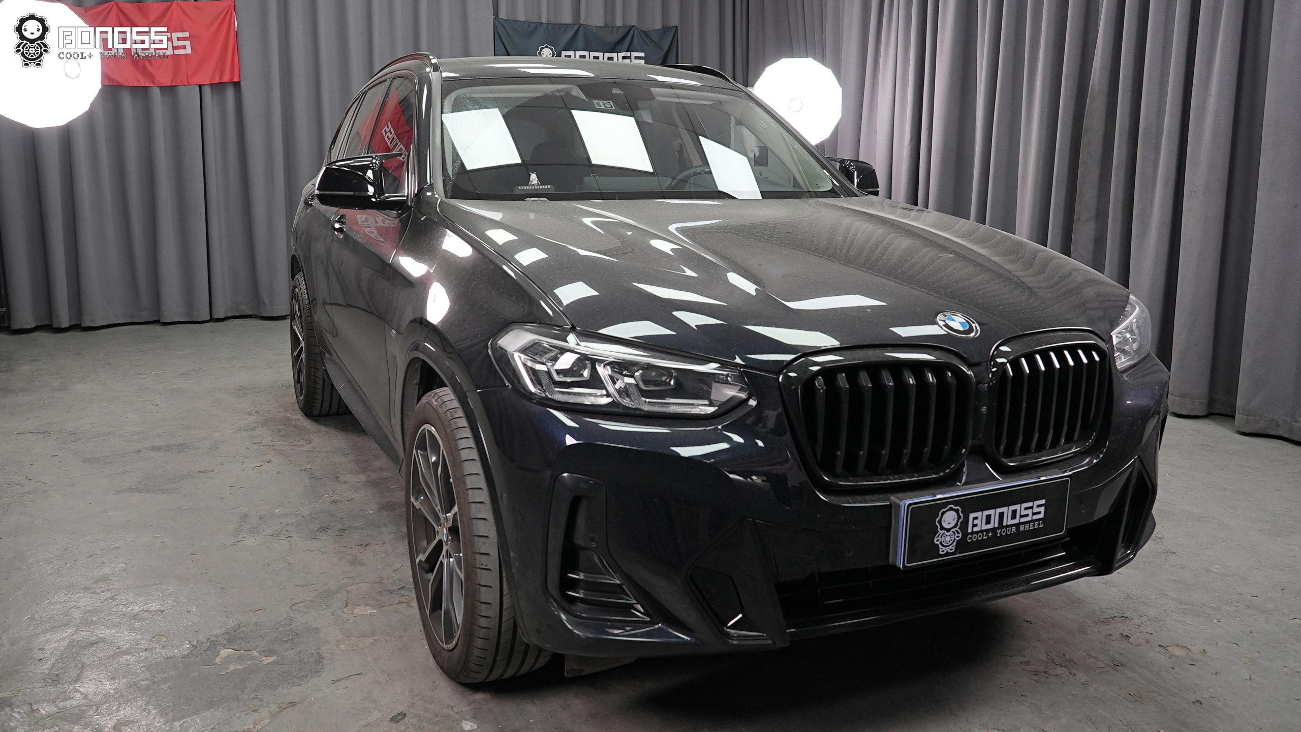 BONOSS Forged Active Cooling Wheel Spacers for 2023 BMW X3 25mm Front 25mm Rear (1)