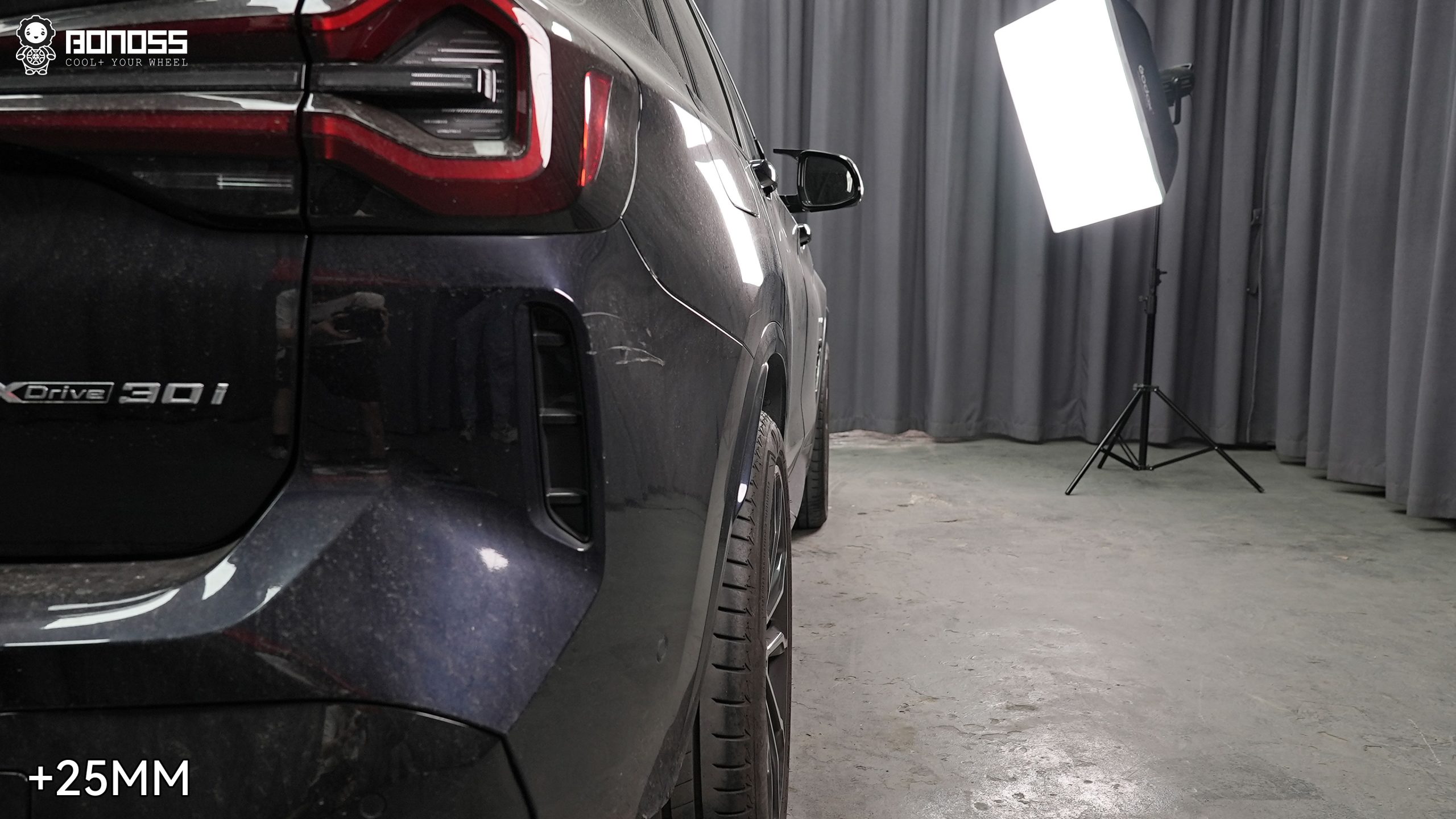 BONOSS Forged Active Cooling Wheel Spacers for 2023 BMW X3 25mm Front 25mm Rear (5)