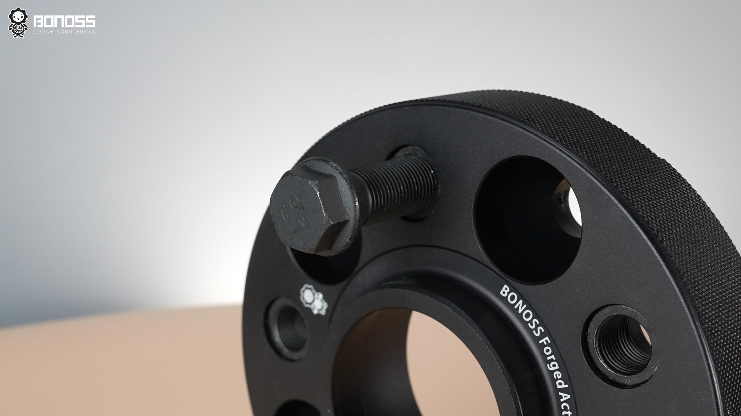 BONOSS Forged Active Cooling Wheel Spacers for 2024 Rox 01 25mm Front 30mm Rear (1)