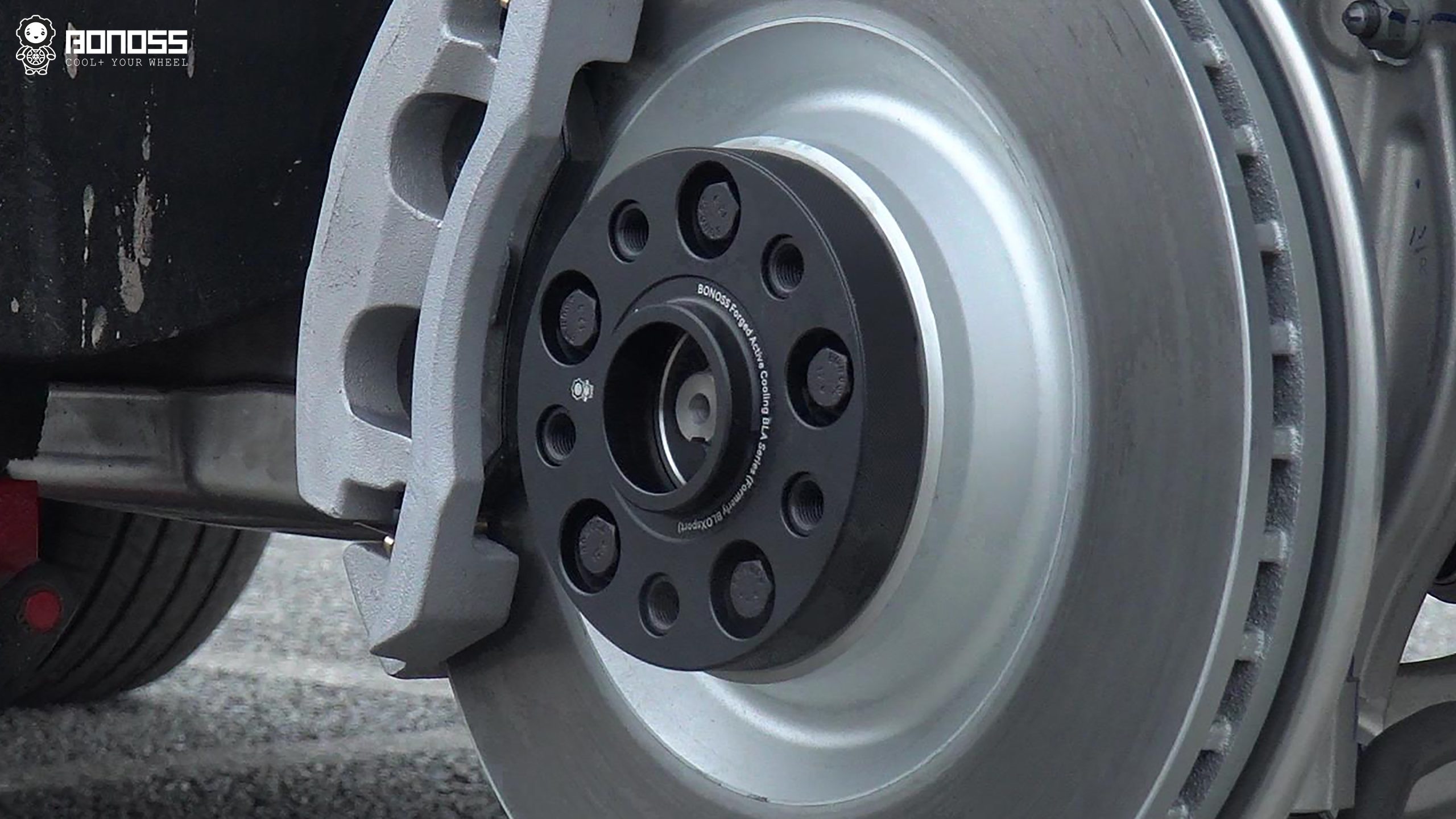 BONOSS Forged Active Cooling Wheel Spacers for 2024 Rox 01 25mm Front 30mm Rear (10)