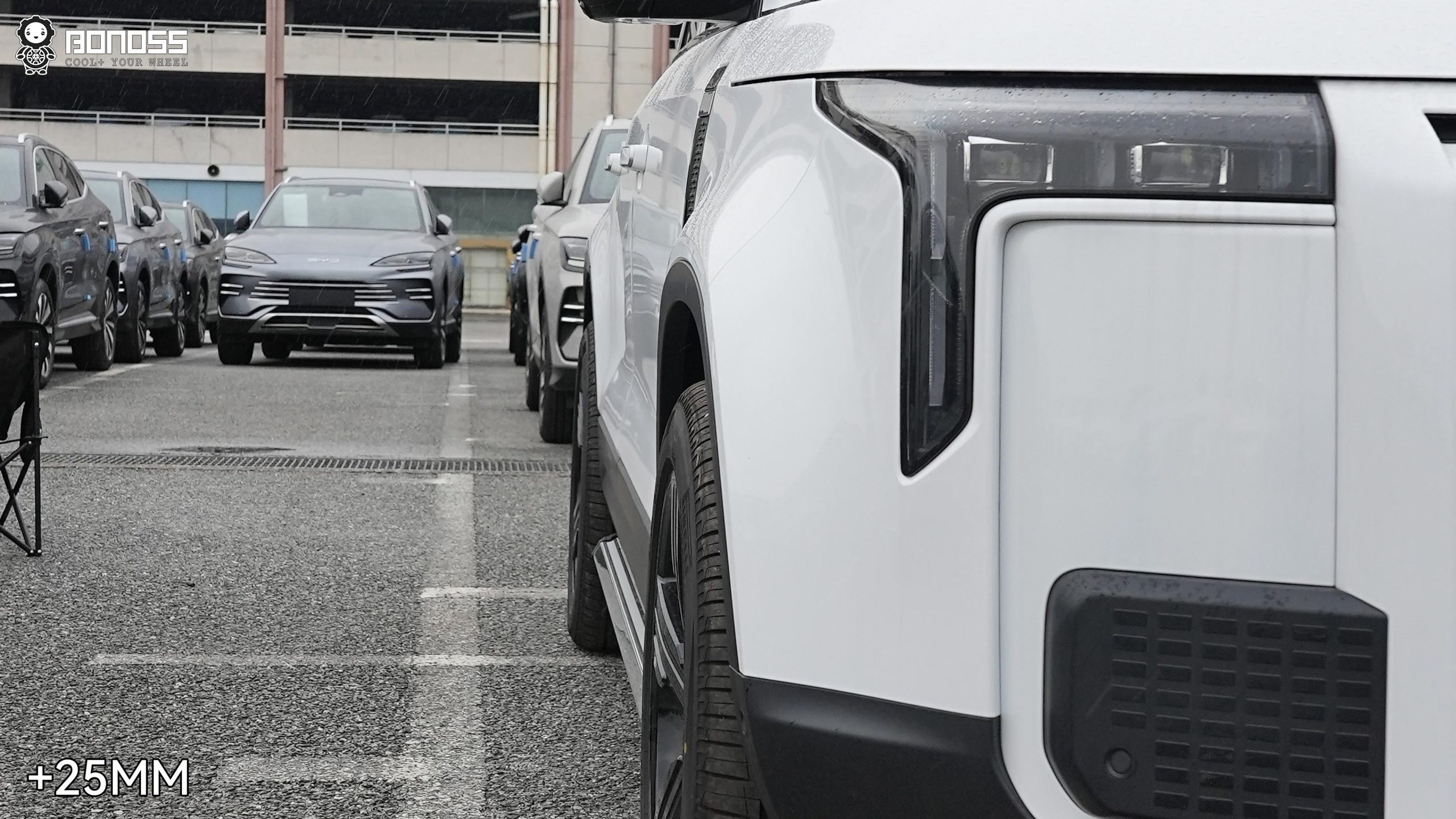 BONOSS Forged Active Cooling Wheel Spacers for 2024 Rox 01 25mm Front 30mm Rear (3)