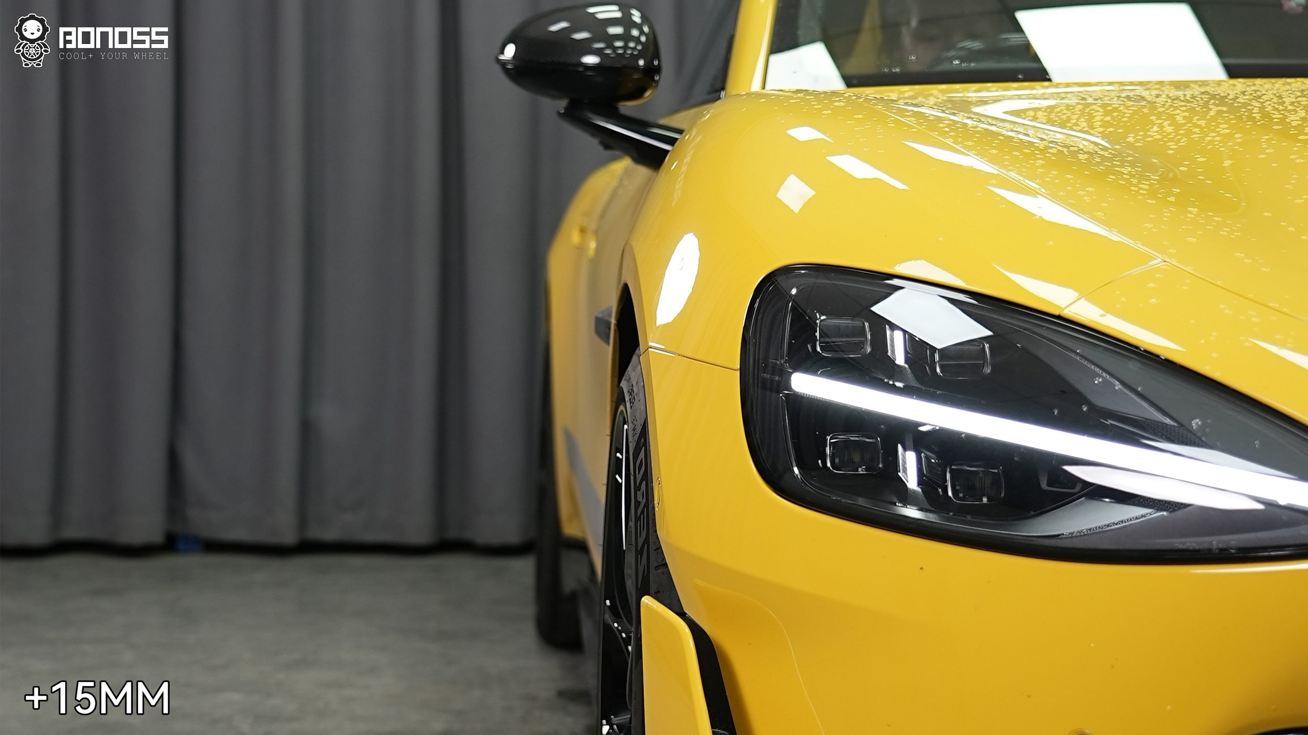 BONOSS Forged Active Cooling Wheel Spacers for 2025 Xiaomi SU7 Ultra 15mm Front 15mm Rear (4)