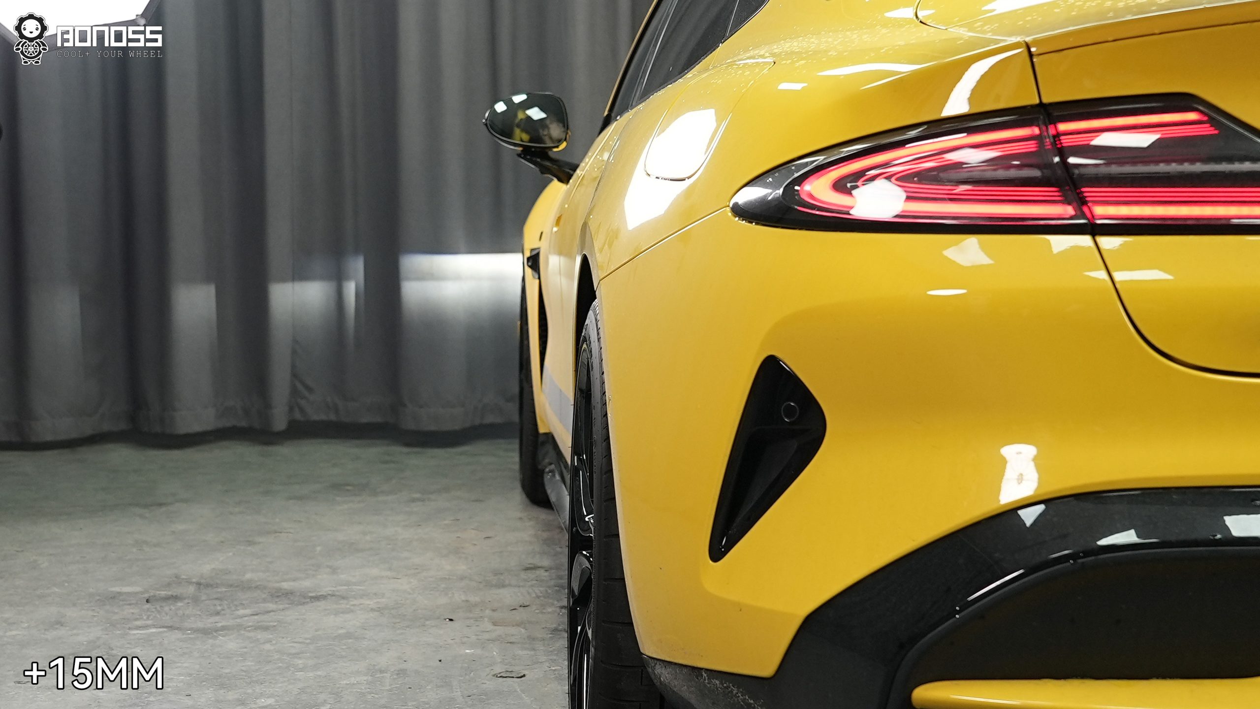 BONOSS Forged Active Cooling Wheel Spacers for 2025 Xiaomi SU7 Ultra 15mm Front 15mm Rear (5)