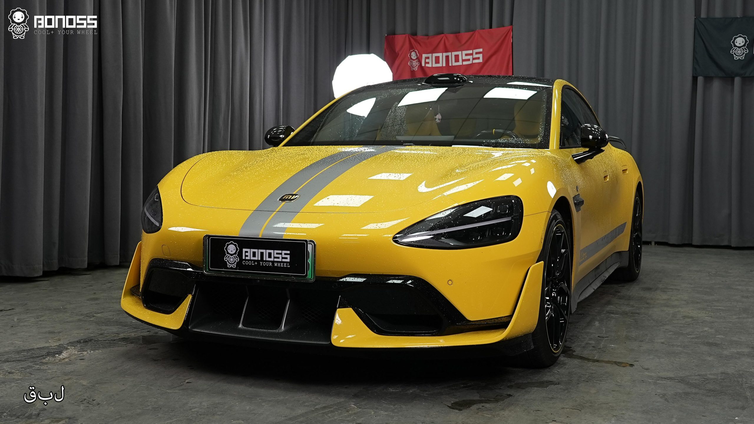 BONOSS Forged Active Cooling Wheel Spacers for 2025 Xiaomi SU7 Ultra 15mm Front 15mm Rear (7)