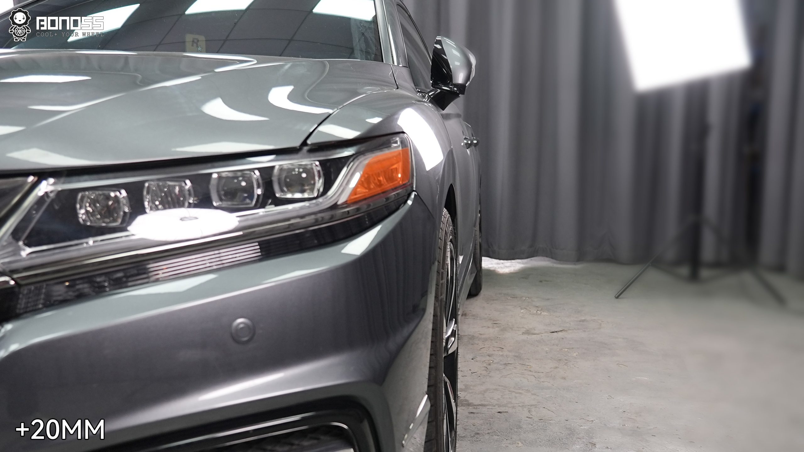 BONOSS Forged Active Cooling Wheel Spacers for Honda Accord 20mm Front 25mm Rear (2)