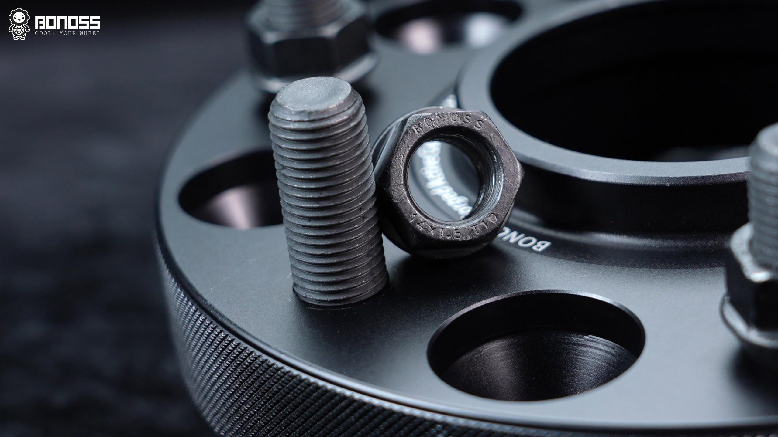 BONOSS Forged Active Cooling Wheel Spacers for Mitsubishi Pajero 30mm Front 35mm Rear (1)