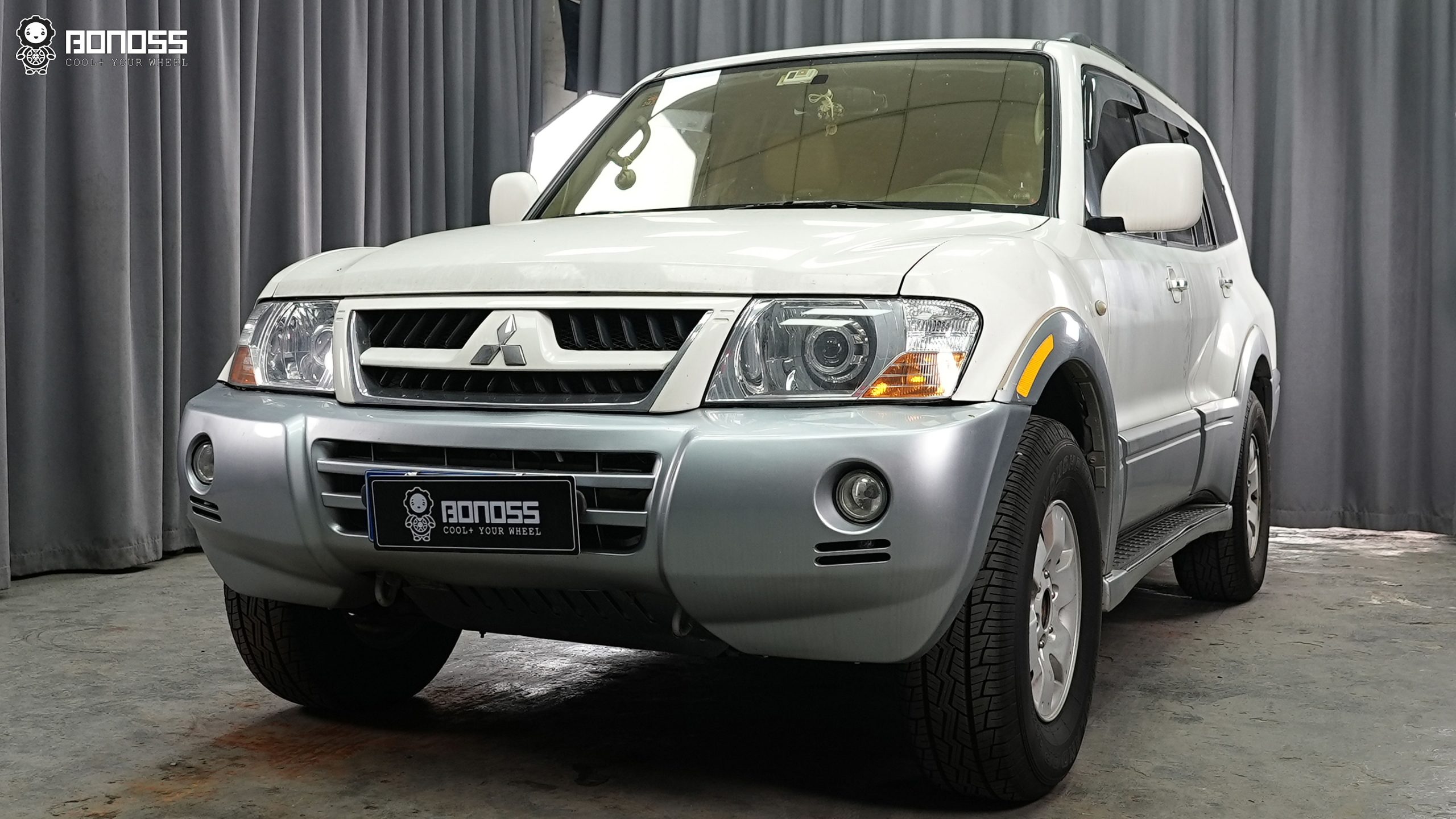 BONOSS Forged Active Cooling Wheel Spacers for Mitsubishi Pajero 30mm Front 35mm Rear (2)