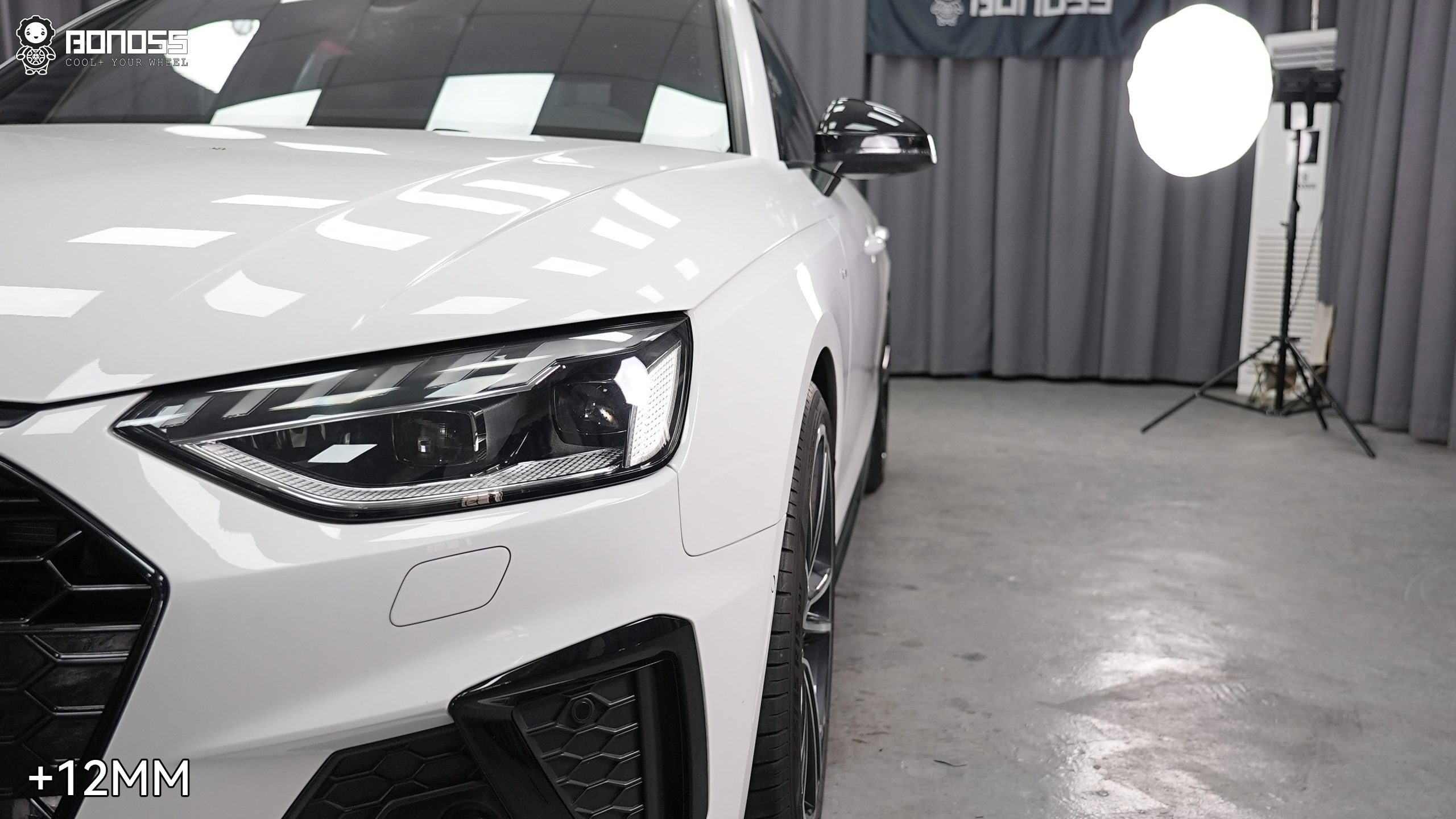 BONOSS Forged Lightweight Plus Wheel Spacers for 2023 Audi A4 12mm Front 15mm Rear (2)