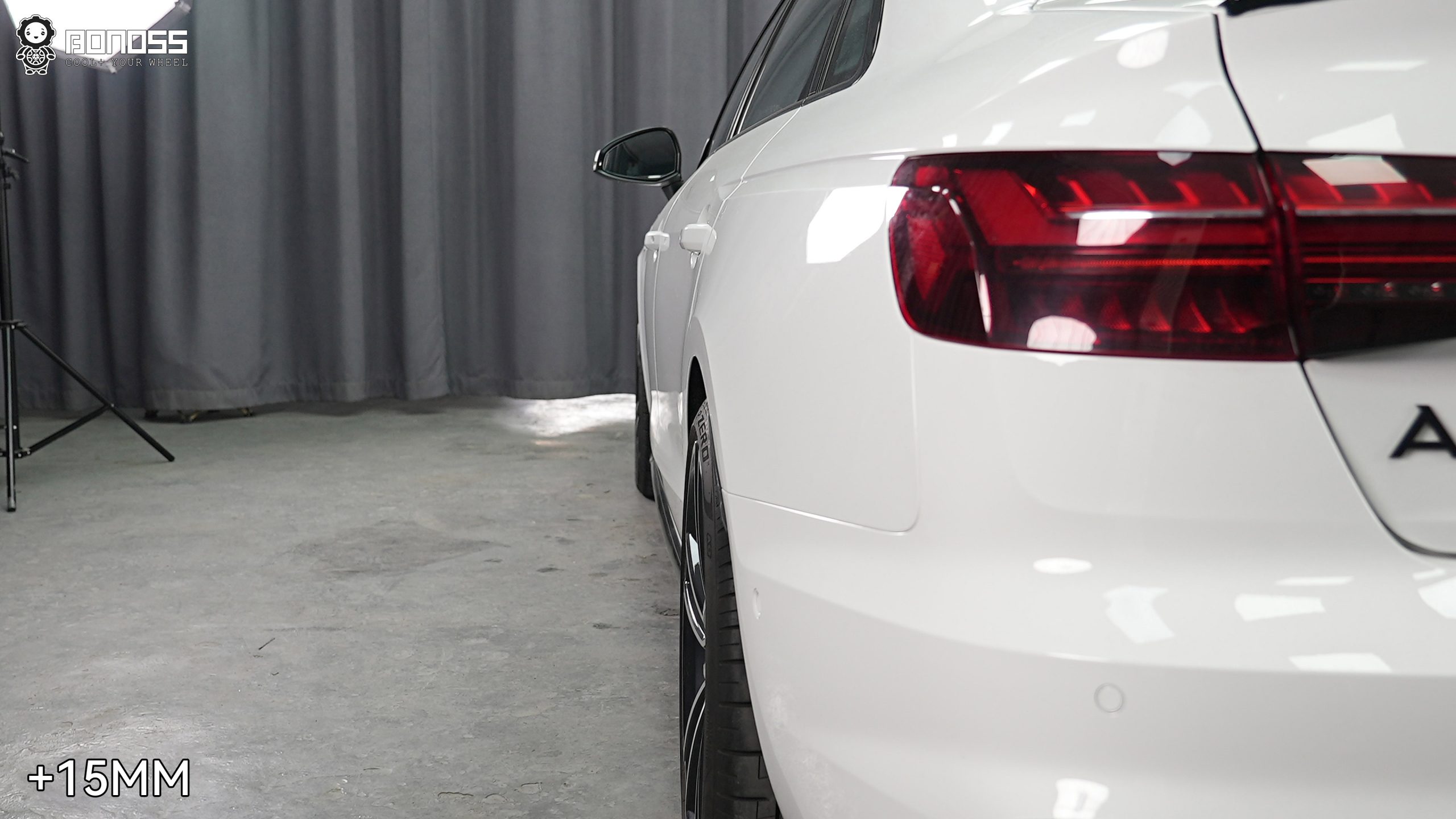 BONOSS Forged Lightweight Plus Wheel Spacers for 2023 Audi A4 12mm Front 15mm Rear (4)