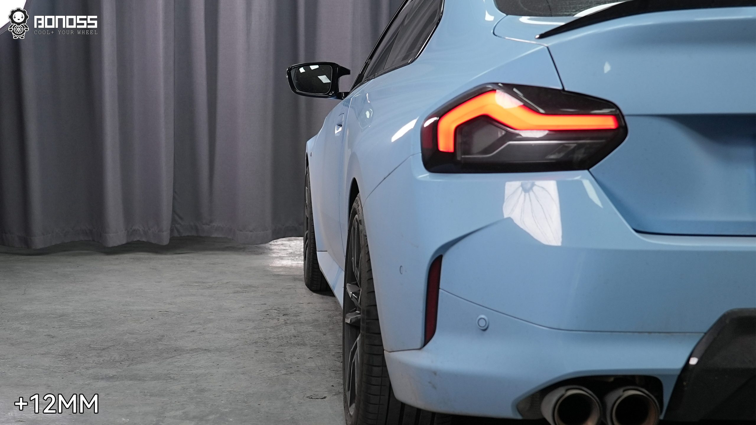 BONOSS Forged Lightweight Plus Wheel Spacers for 2024 BMW M2 15mm Front 12mm Rear (4)