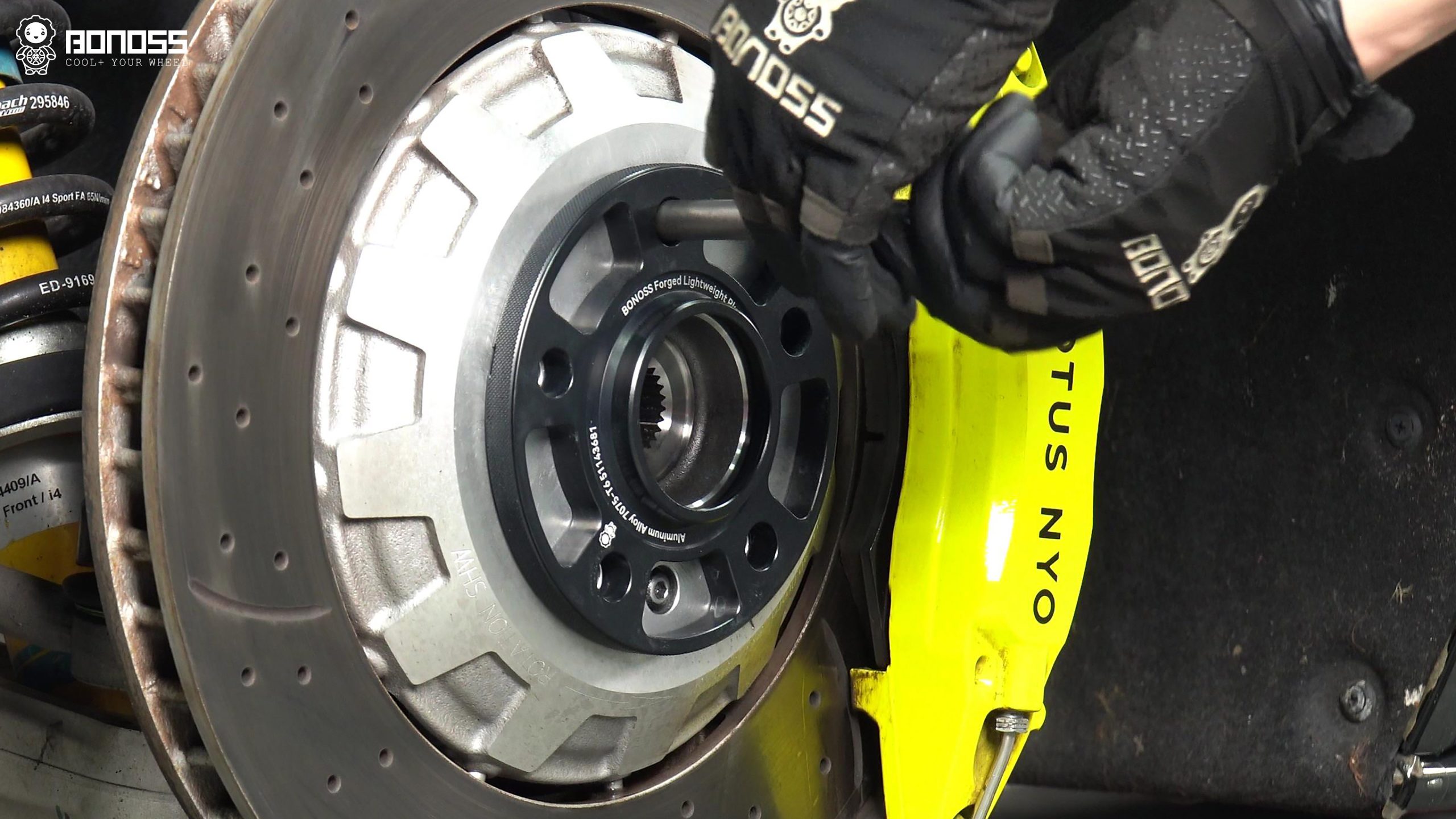 BONOSS Forged Lightweight Plus Wheel Spacers for 2024 Lotus Emira 12mm Front 12mm Rear (13)