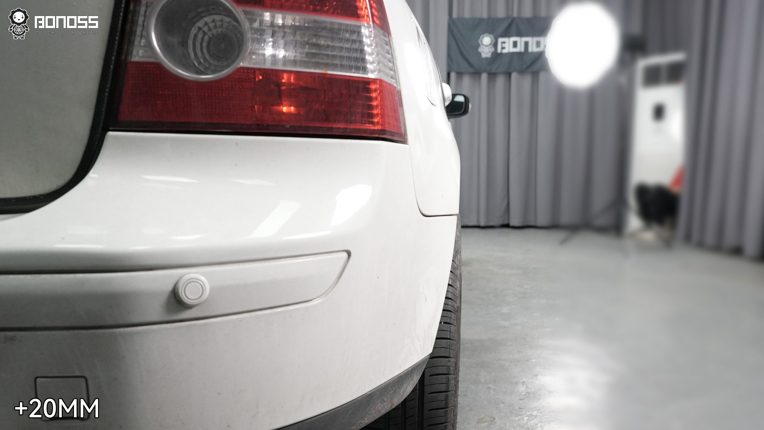 BONOSS Forged Active Cooling Wheel Spacers for 2006 Volvo S40 20mm Front 20mm Rear (6)