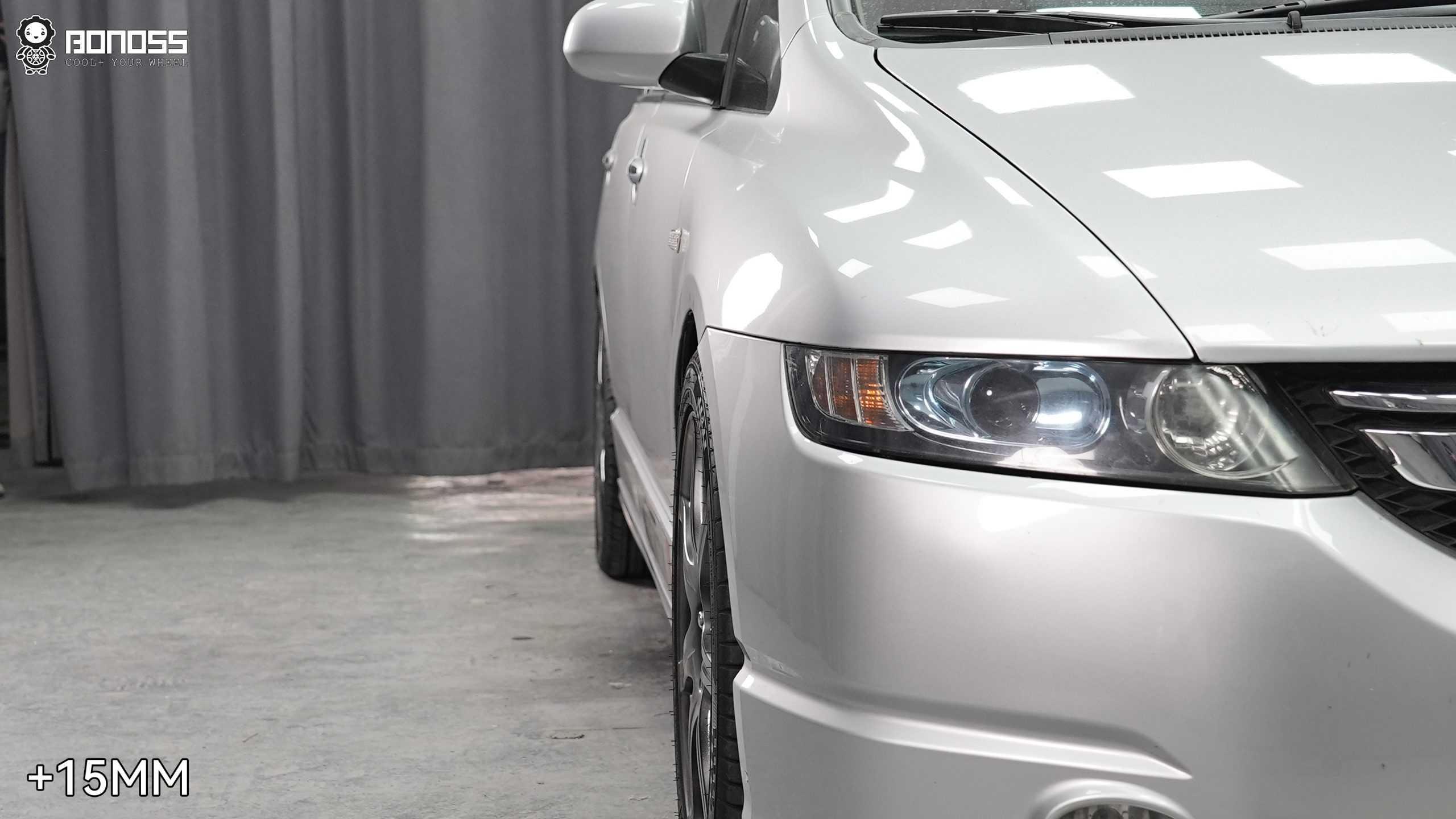 BONOSS Forged Active Cooling Wheel Spacers for 2008 Honda Odyssey 15mm Front 15mm Rear (4)