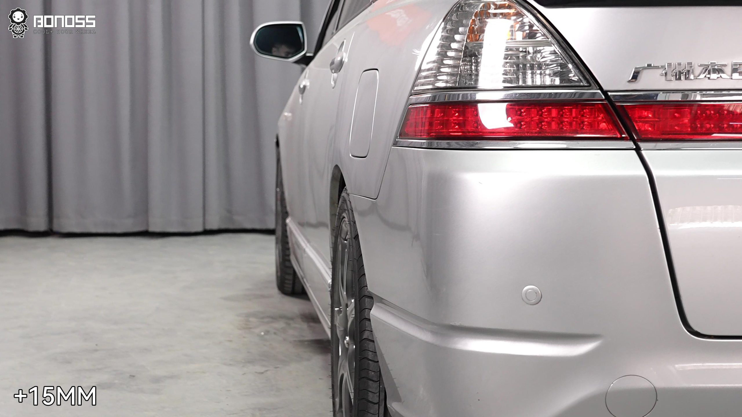 BONOSS Forged Active Cooling Wheel Spacers for 2008 Honda Odyssey 15mm Front 15mm Rear (5)