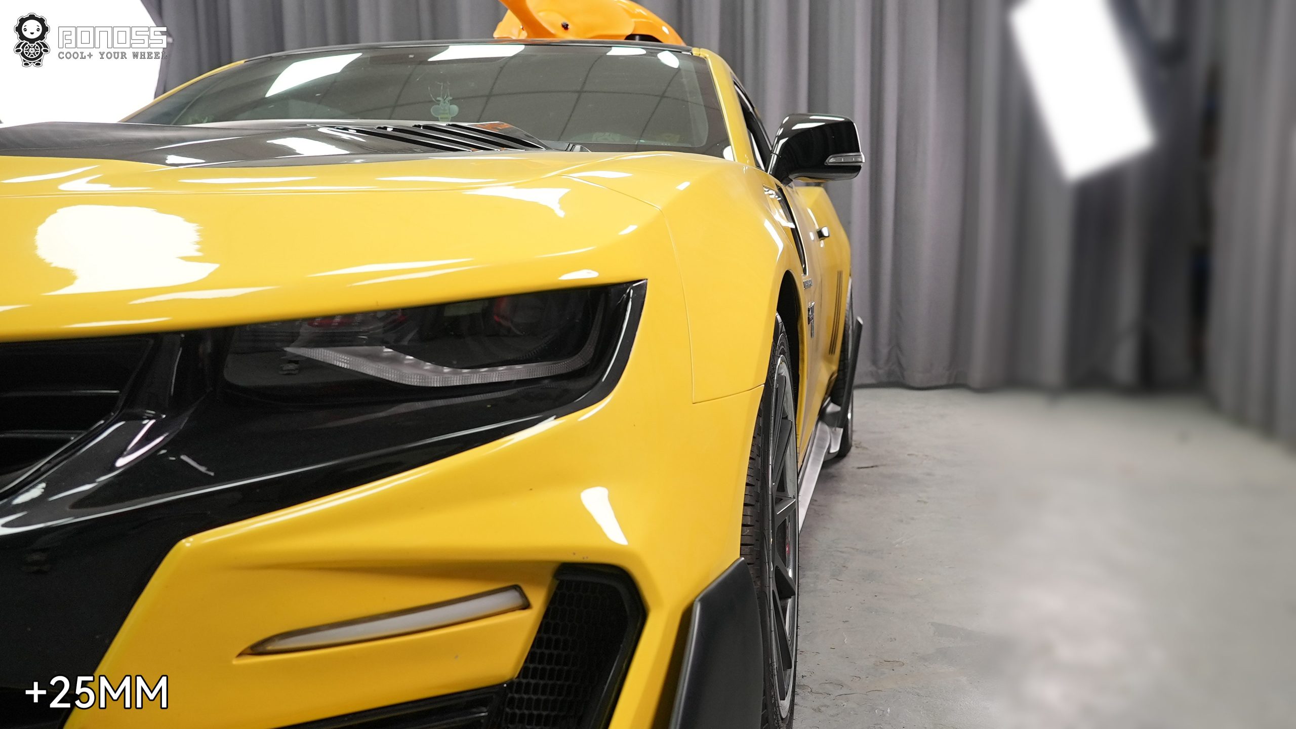 BONOSS Forged Active Cooling Wheel Spacers for 2012 Chevrolet Camaro 25mm Front 20mm Rear (3)