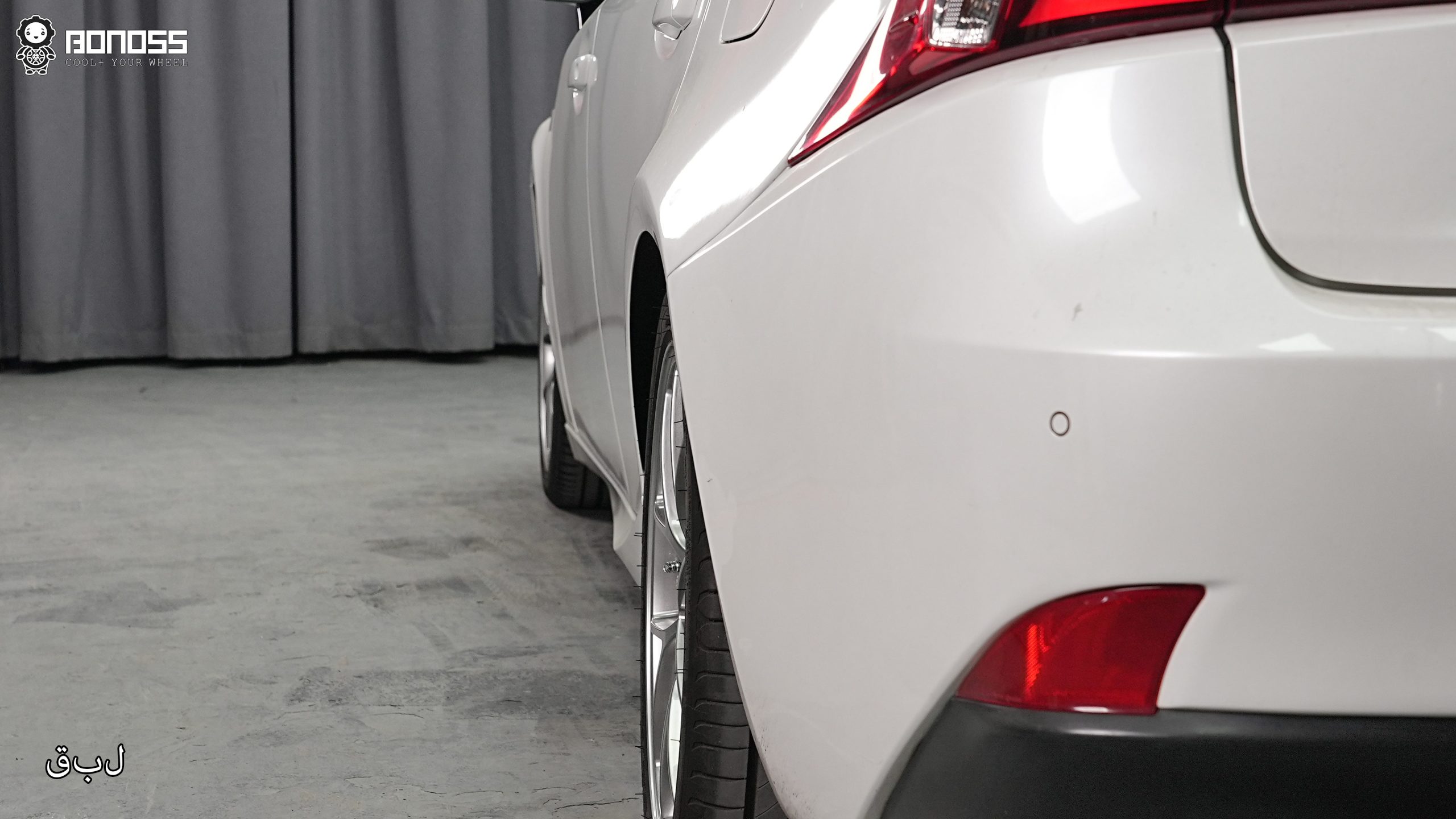 BONOSS Forged Active Cooling Wheel Spacers for 2013 Lexus IS Front 20mm Rear 25mm (12)