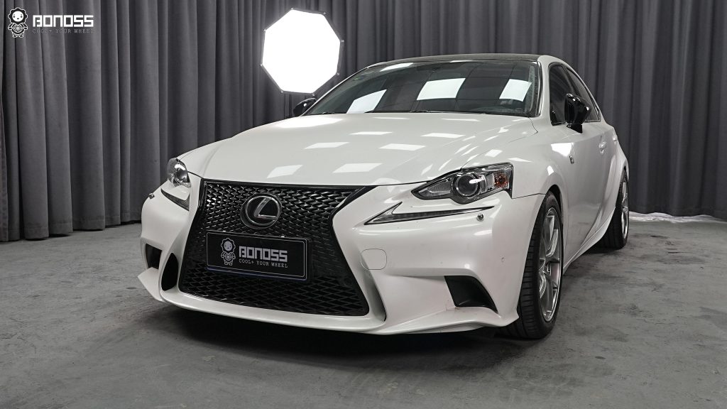 BONOSS Forged Active Cooling Wheel Spacers for 2013 Lexus IS Front 20mm Rear 25mm (4)